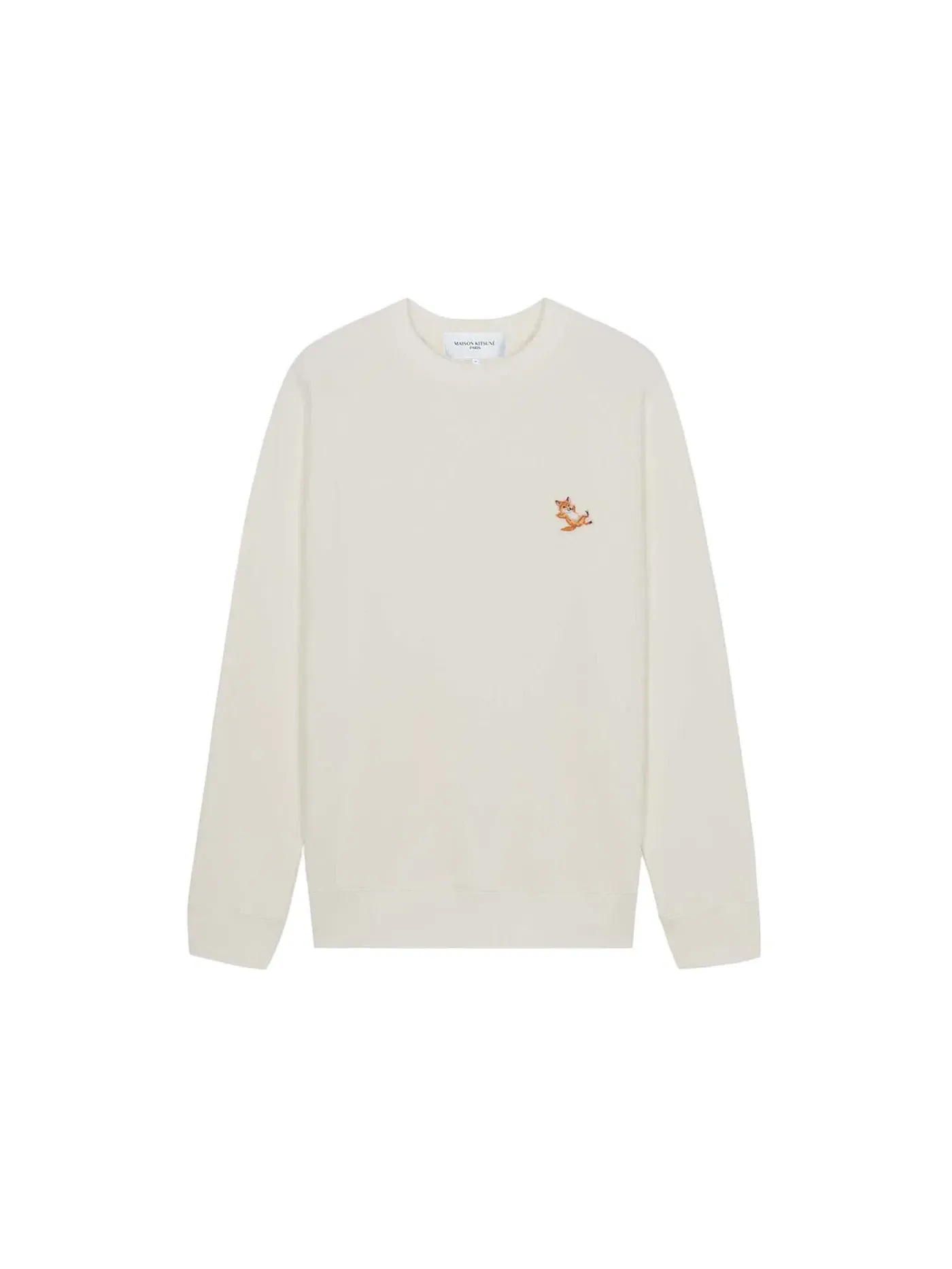 Детский свитшот с патчем Maison Kitsune — изображение 1 из 2, экру