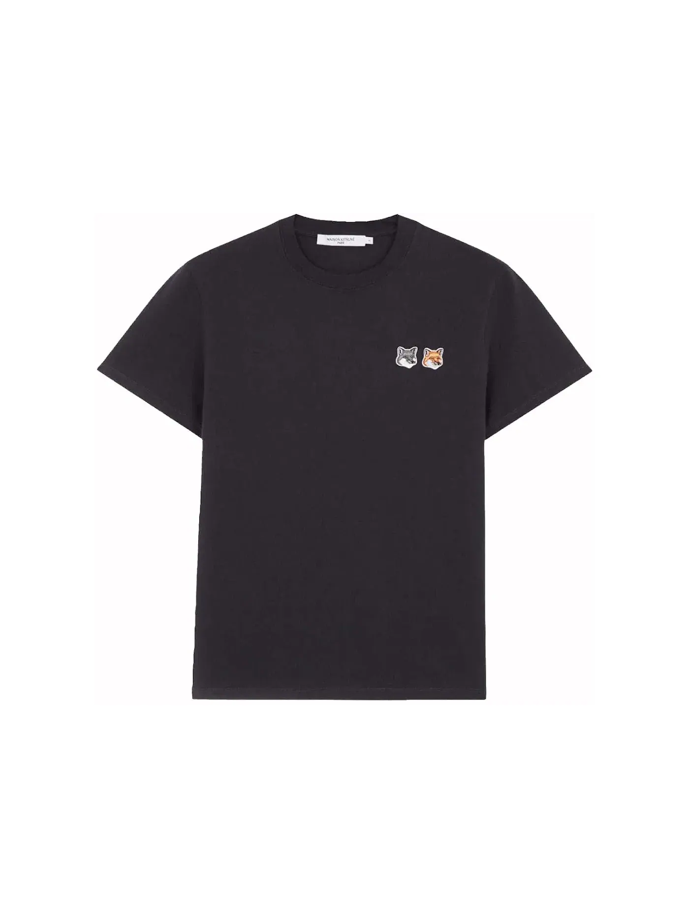 Детская футболка с принтом Maison Kitsune Tee-Shirt — изображение 1 из 1, серый