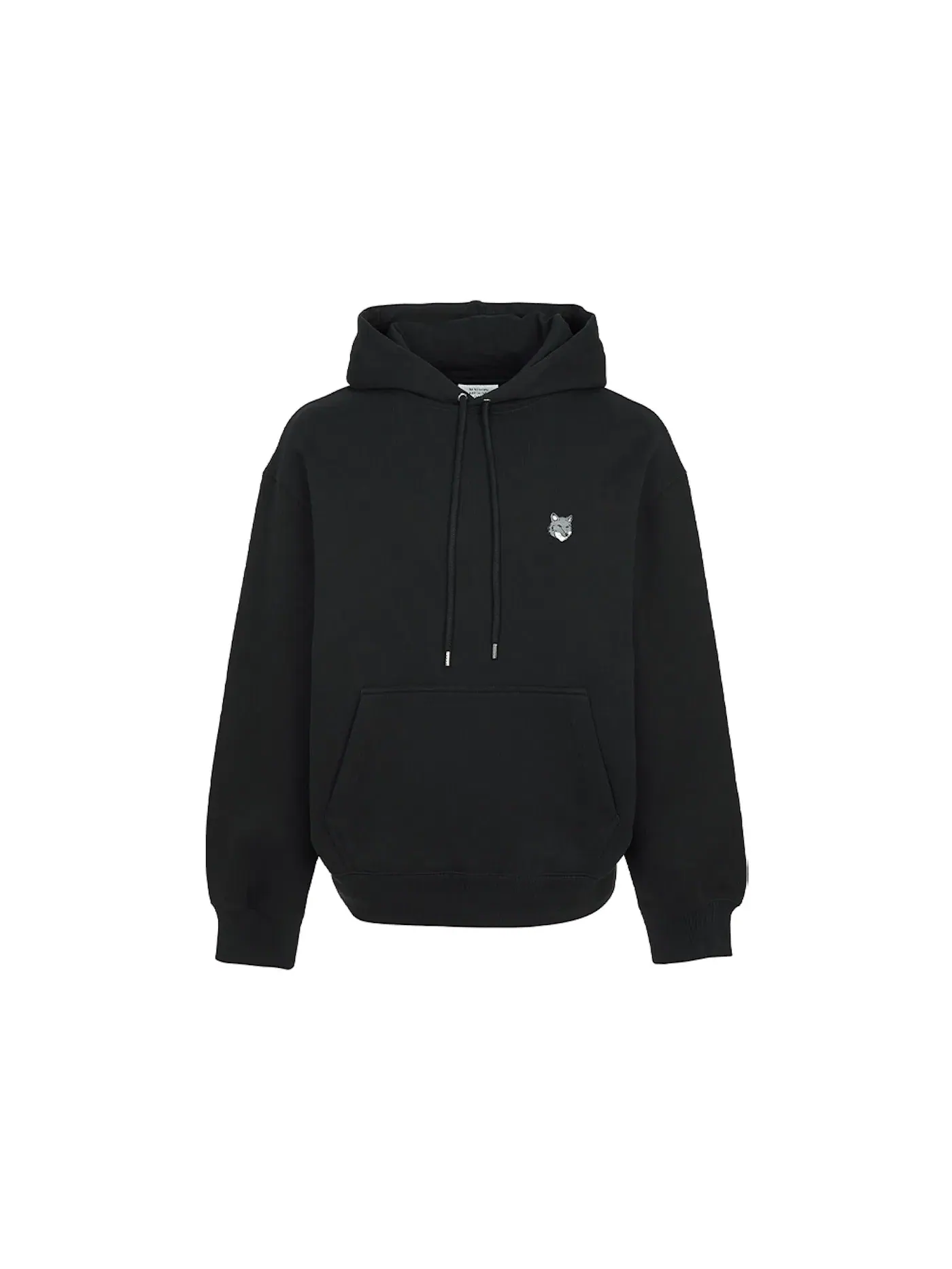 Мужской худи с капюшоном Fox Head Hood Maison Kitsune — изображение 1 из 1, черный