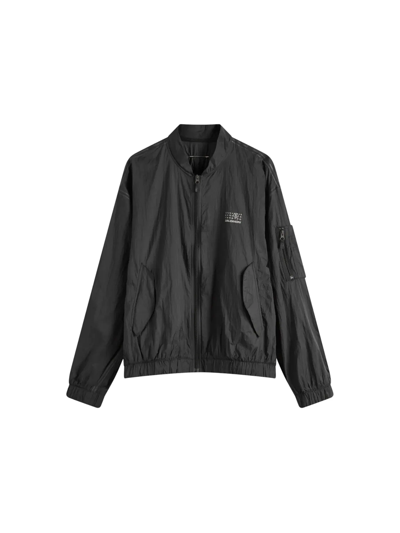 Мужская куртка с принтом MM6 x Salomon Sports Jacket Maison Margiela — изображение 1 из 1, глубокий черный