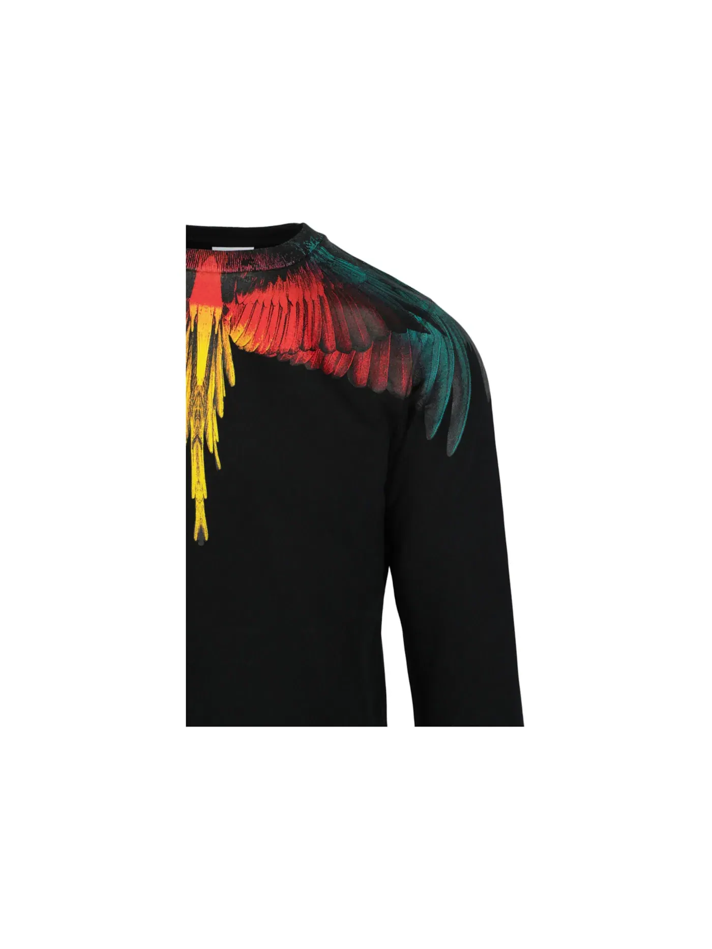 Мужской свитшот с принтом Icon Wings Marcelo Burlon — изображение 3 из 3, черный