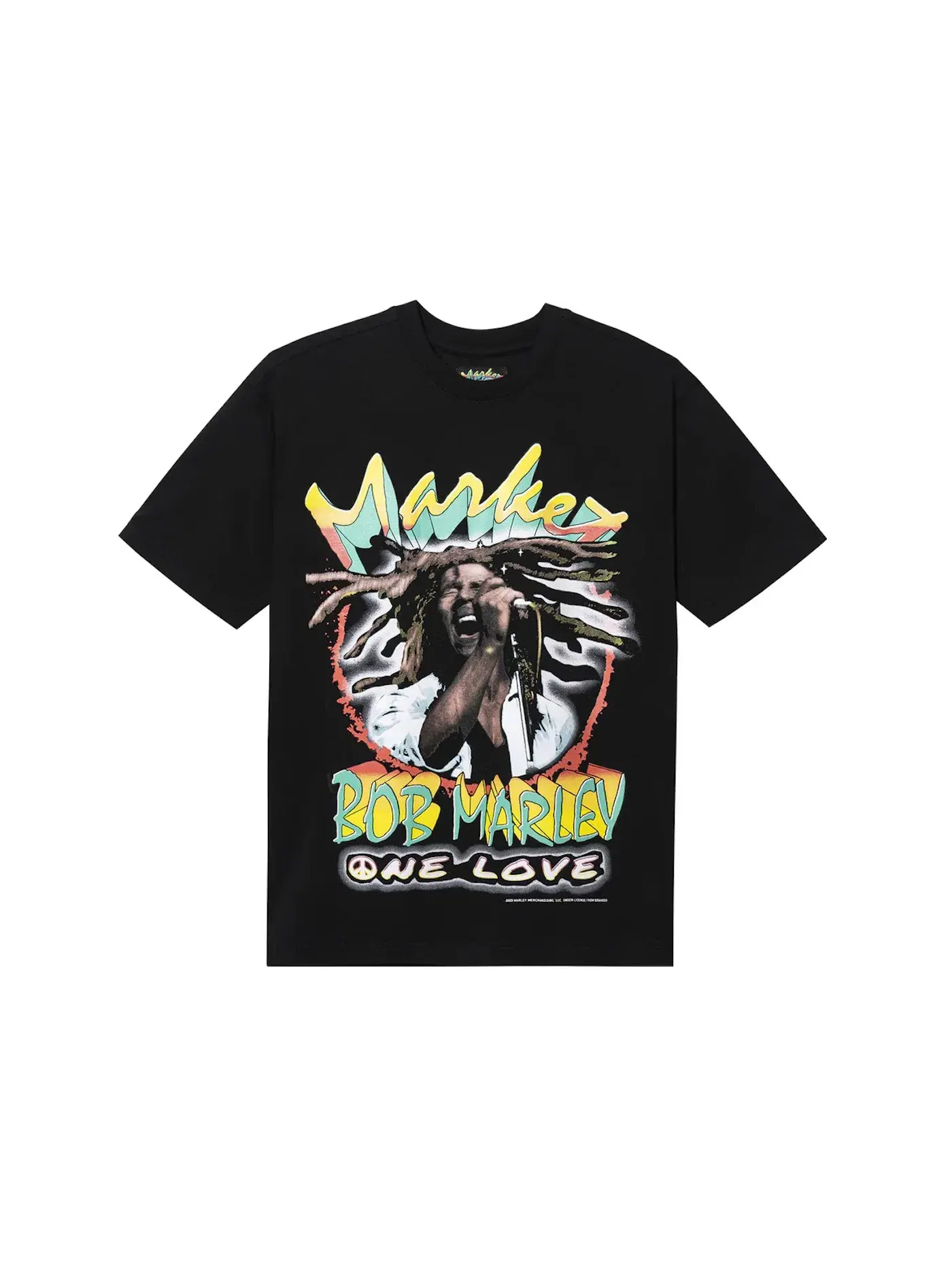 Мужская футболка с принтом T-Shirt Market — изображение 1 из 2, черный