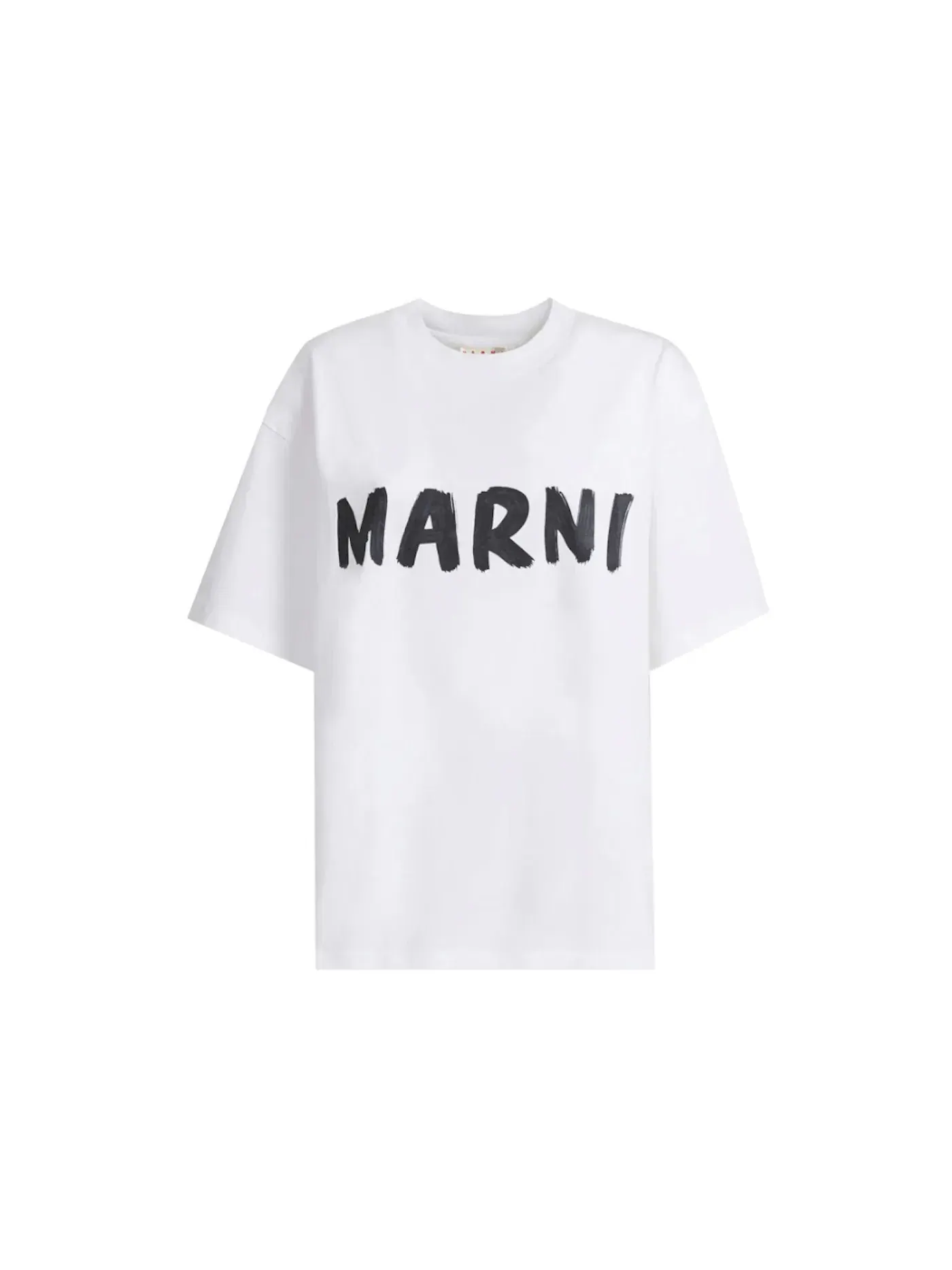 Футболка оверсайз с логотипом Marni — изображение 1 из 1, белый