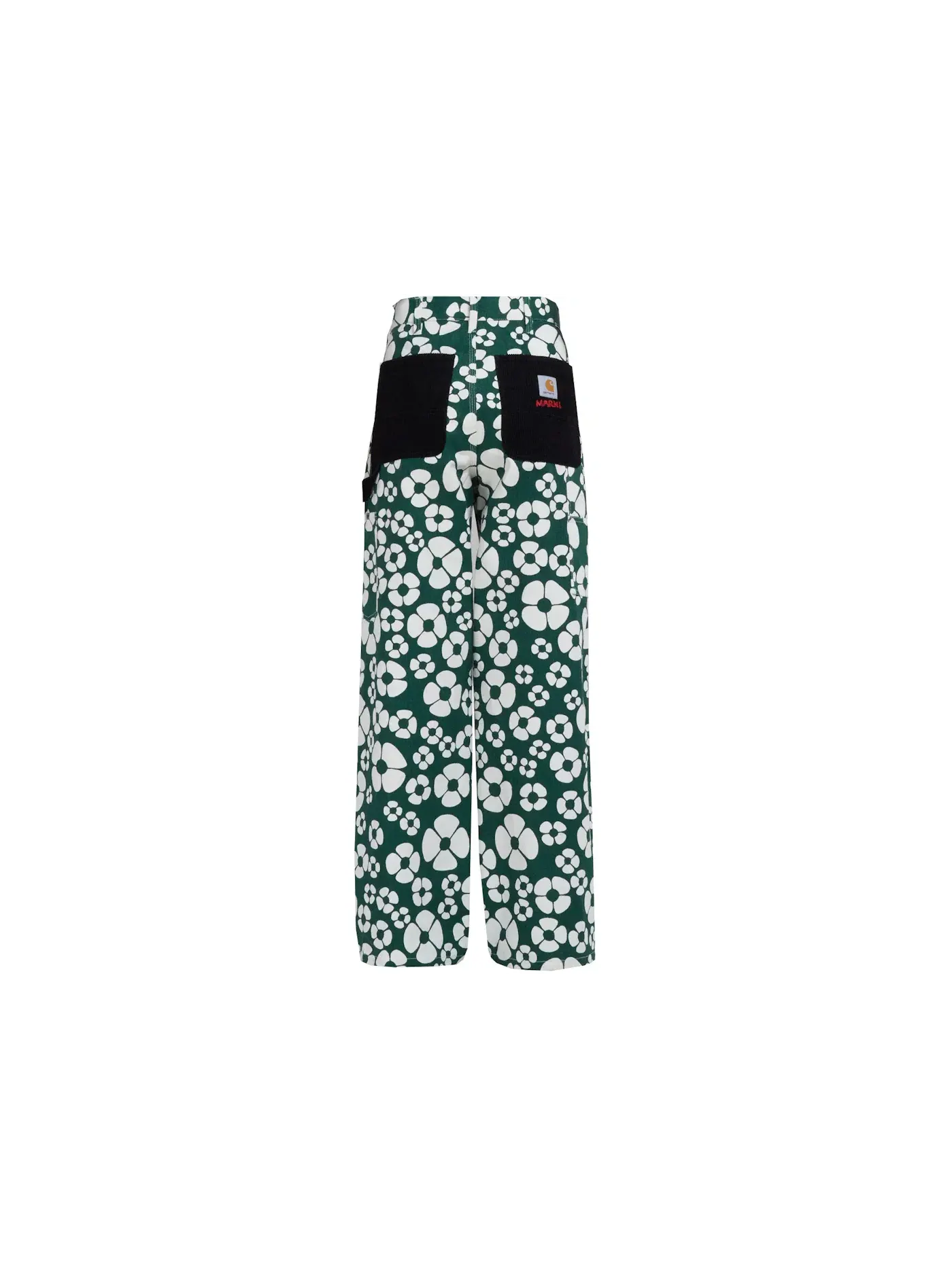 Мужские брюки с принтом Pants Marni — изображение 2 из 2, зеленый