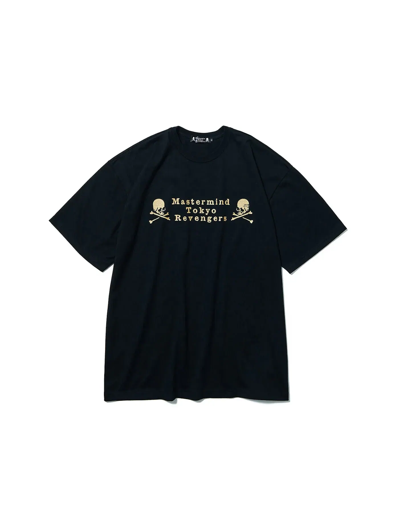Мужская футболка с принтом Mastermind x Tokyo Revengers Founder Logo T-Shirt Mastermind — изображение 2 из 2