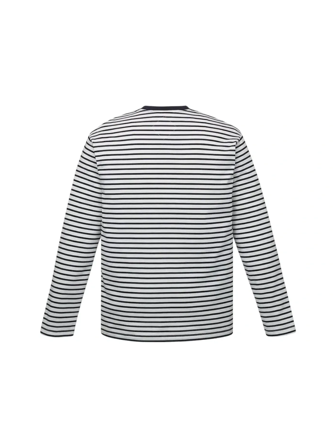 Мужская футболка с длинным рукавом MCM Logo Stripe Long Sleeve T-shirt MCM — изображение 2 из 2, белый черный