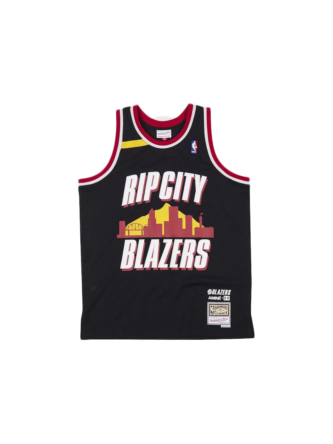 Мужская баскетбольная джерси Swingman Jersey Mitchell & Ness — изображение 1 из 2, черный