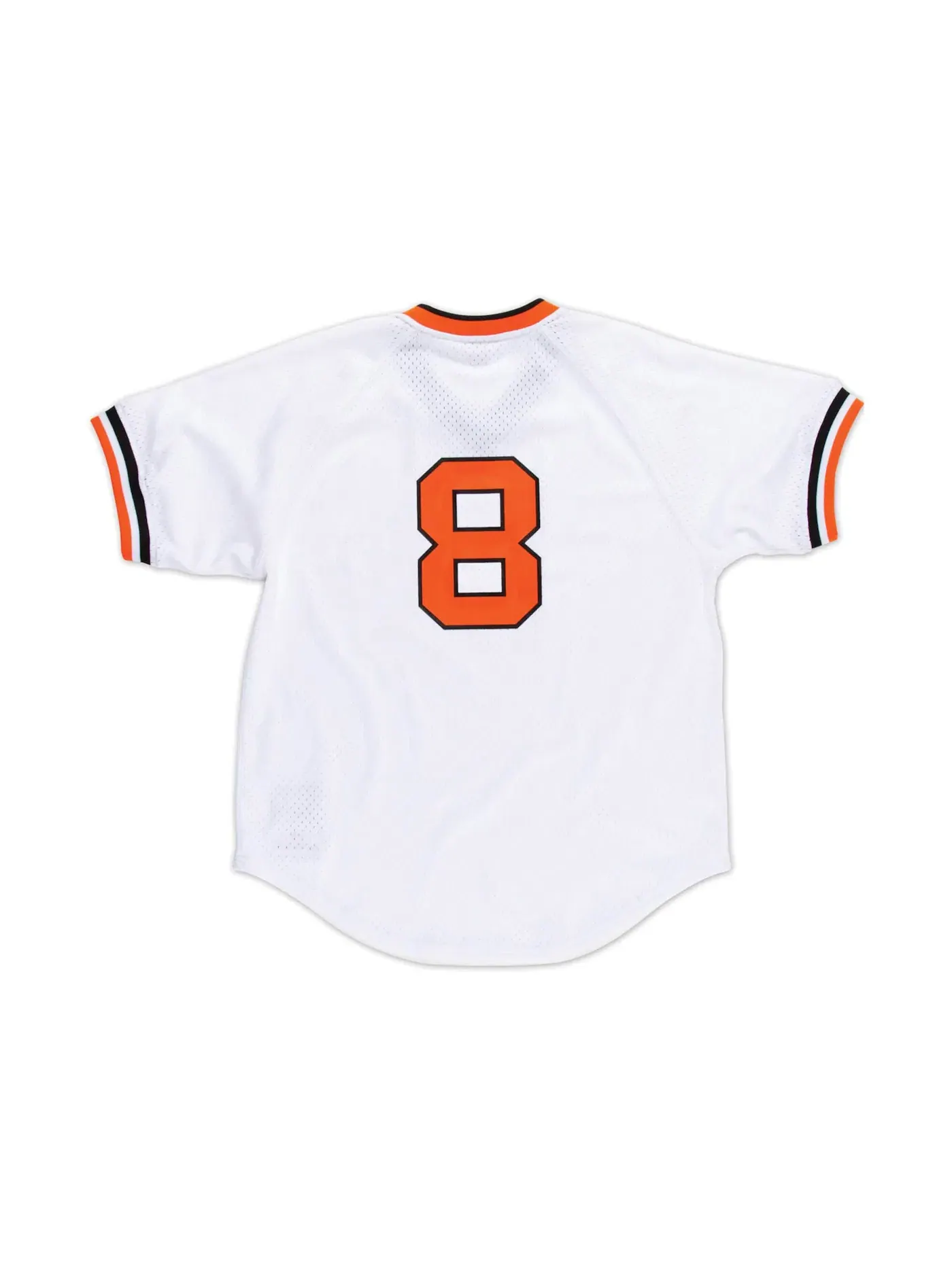 Мужская джерси с длинным рукавом Mitchell & Ness Cal Ripken Jr Baltimore Orioles 1985 Pullover Authentic Jersey, белый