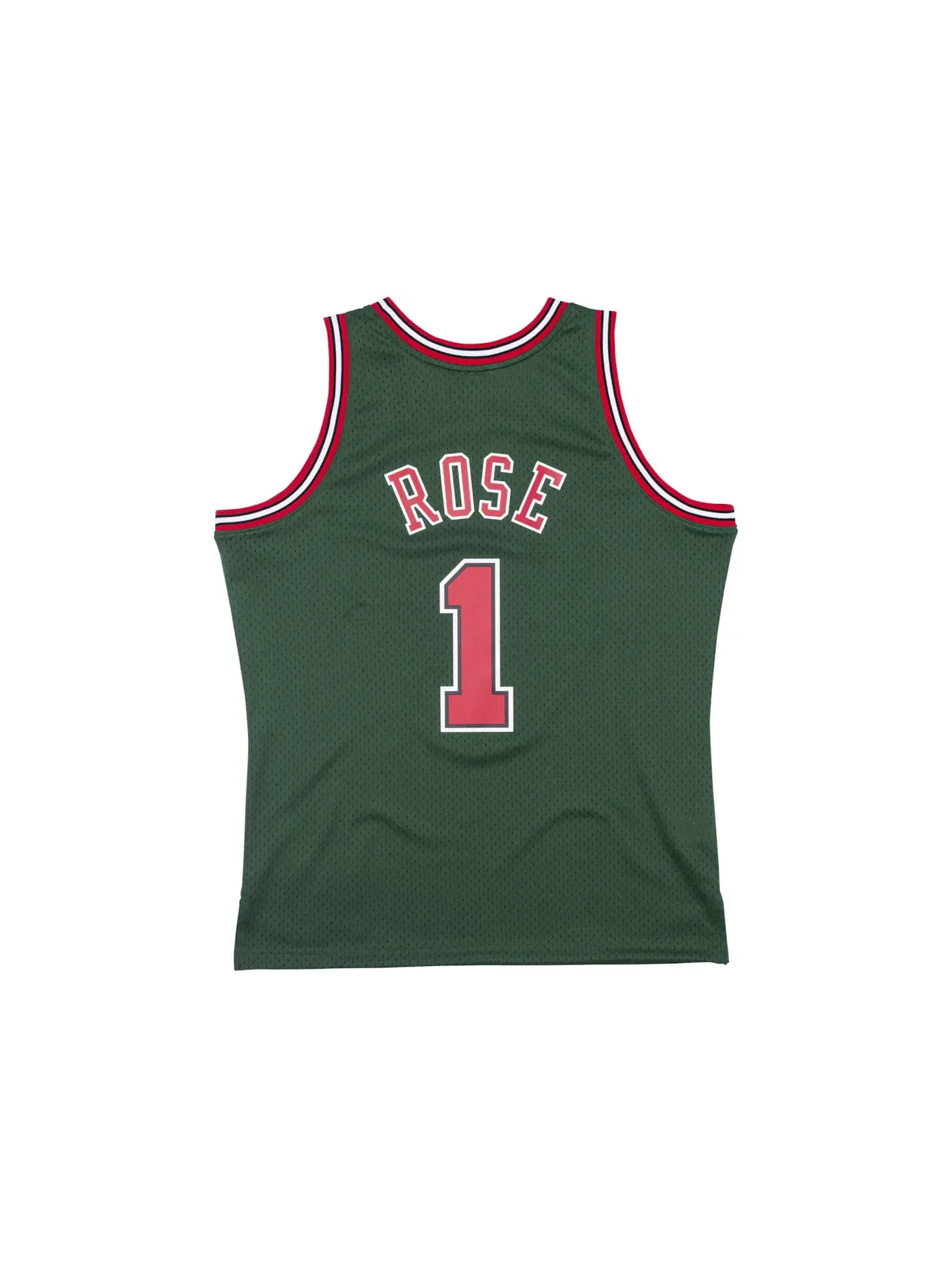 Мужская баскетбольная джерси с принтом Swingman Jersey Mitchell & Ness — изображение 2 из 2, темный зеленый