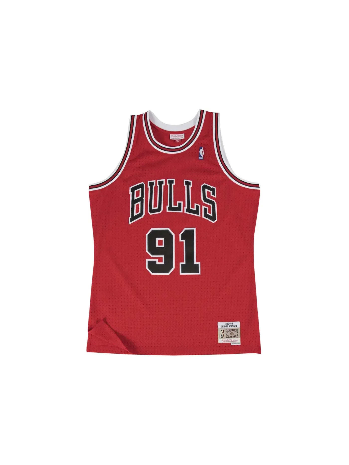 Мужская джерси Денниса Родмана Mitchell & Ness — изображение 1 из 2, алый