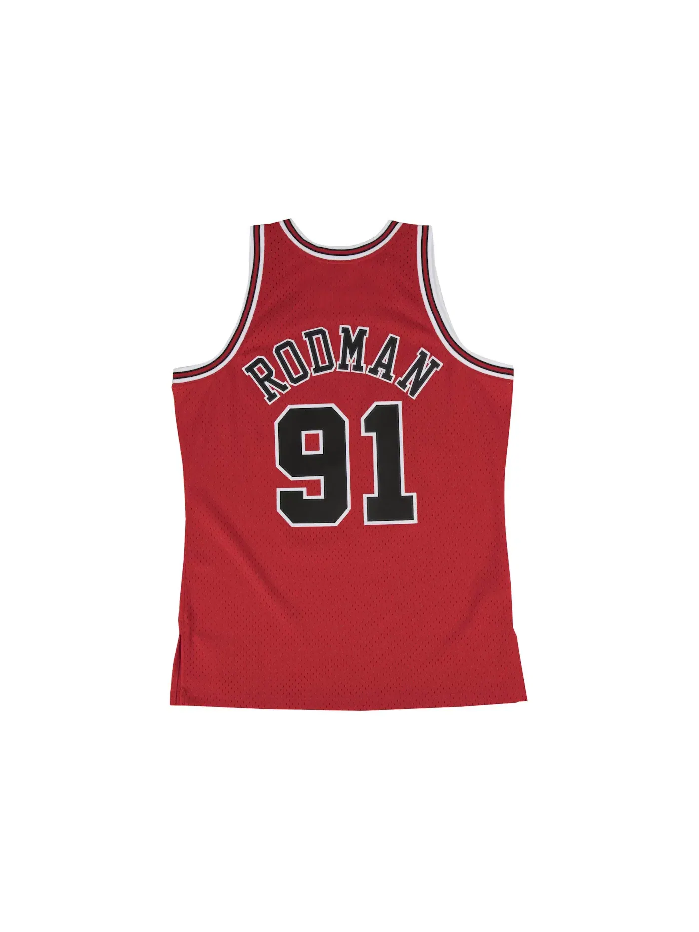 Мужская джерси Денниса Родмана Mitchell & Ness — изображение 2 из 2, алый