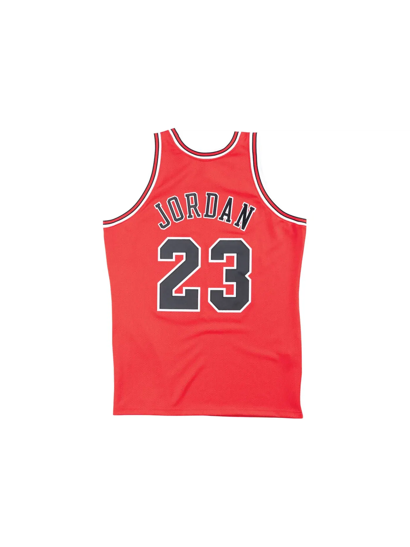 Мужская джерси с принтом Michael Jordan Mitchell & Ness — изображение 2 из 2, алый