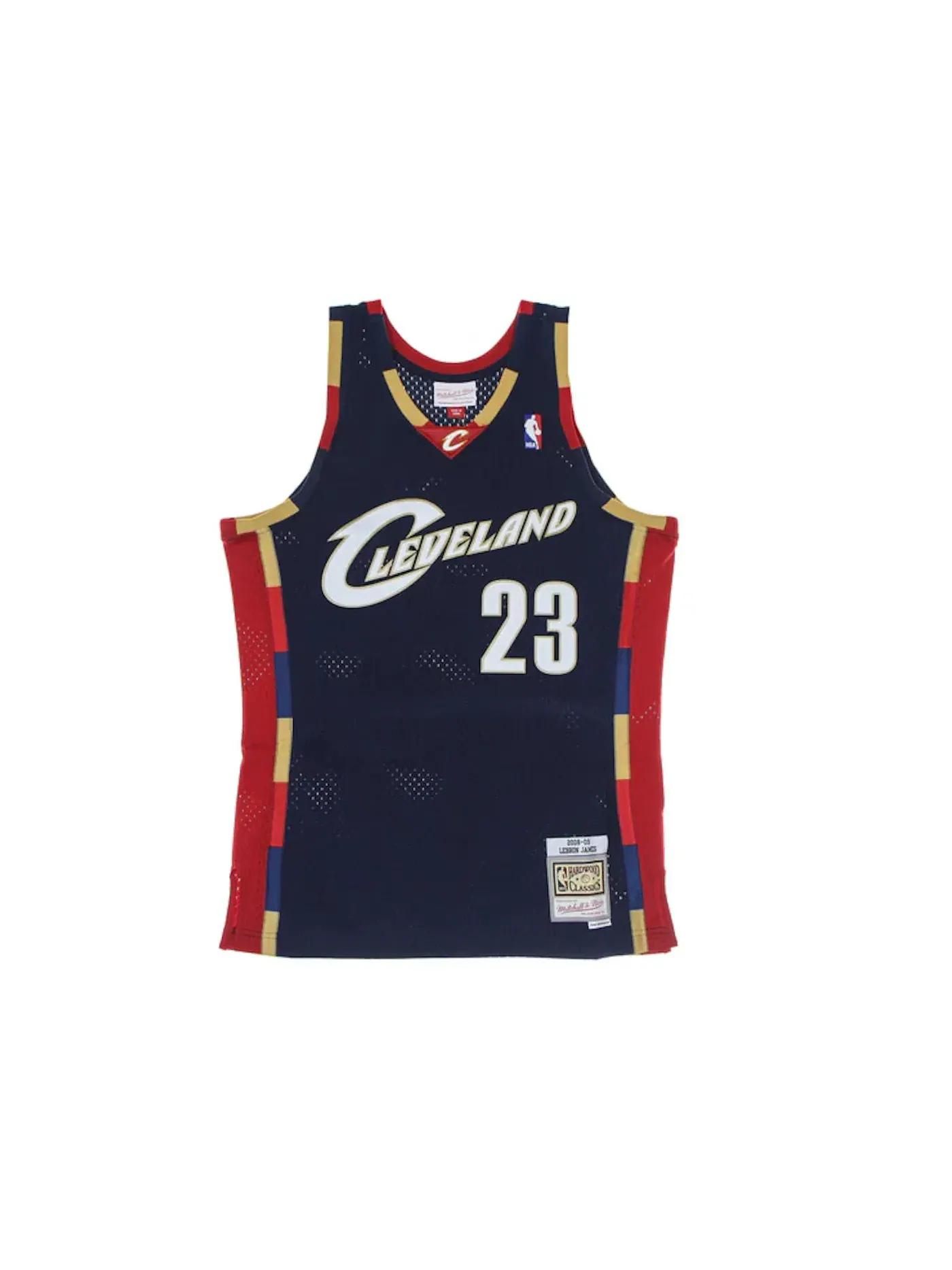 Мужская джерси с принтом Swingman Mitchell & Ness — изображение 1 из 2, темно-синий
