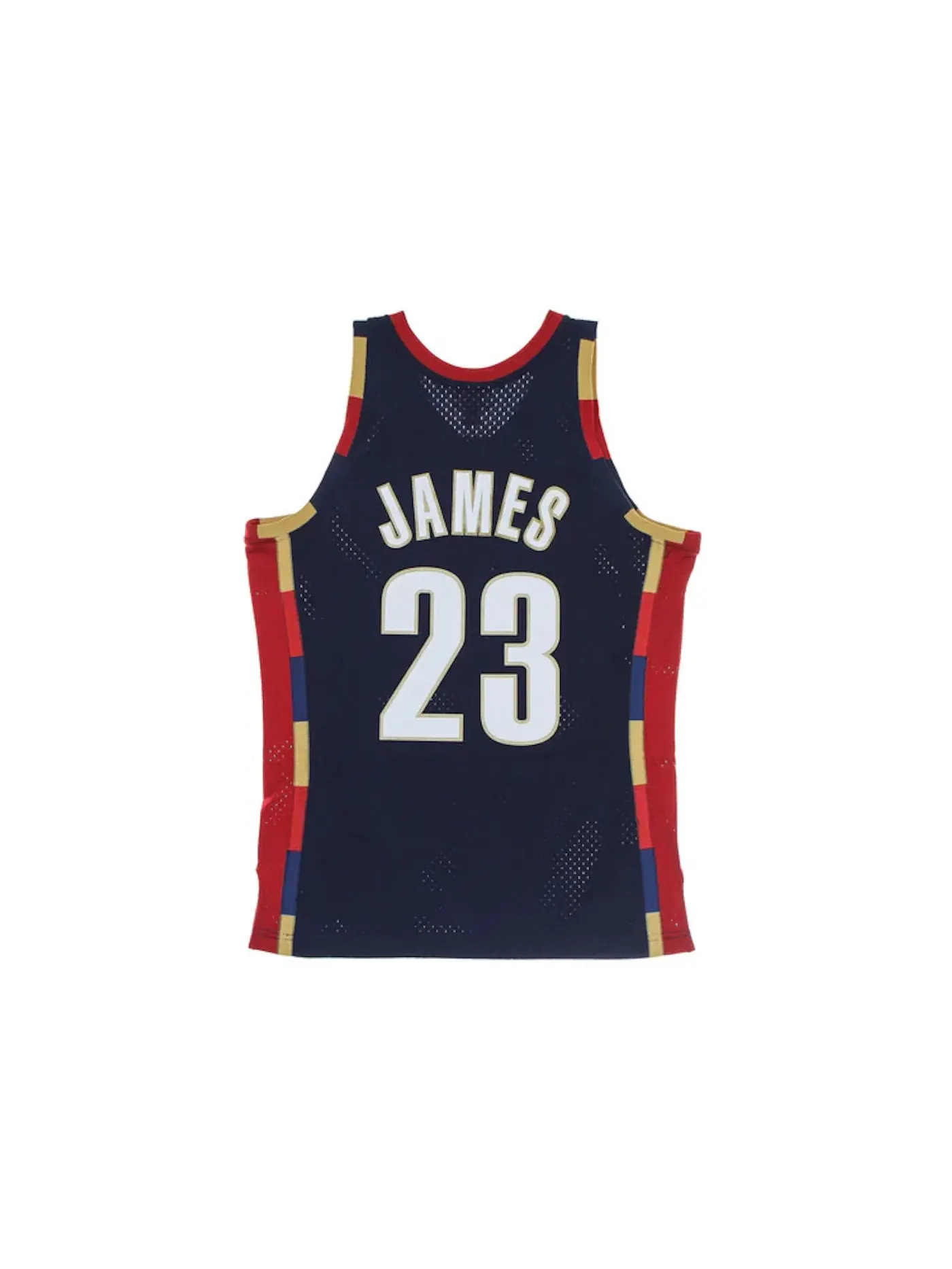Мужская джерси с принтом Swingman Mitchell & Ness — изображение 2 из 2, темно-синий