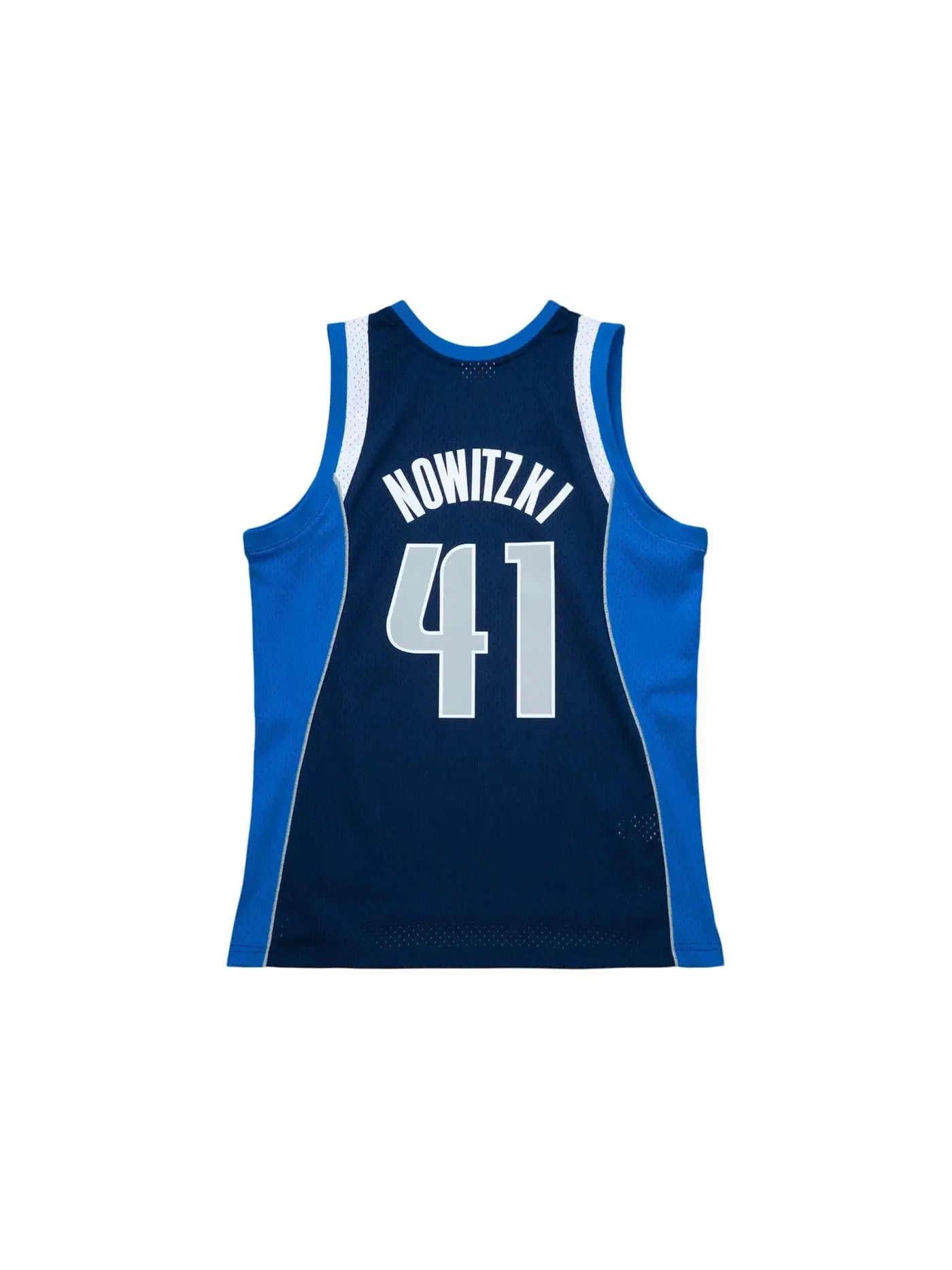 Мужская джерси с принтом Dirk Nowitzki Mitchell & Ness — изображение 2 из 2, синий