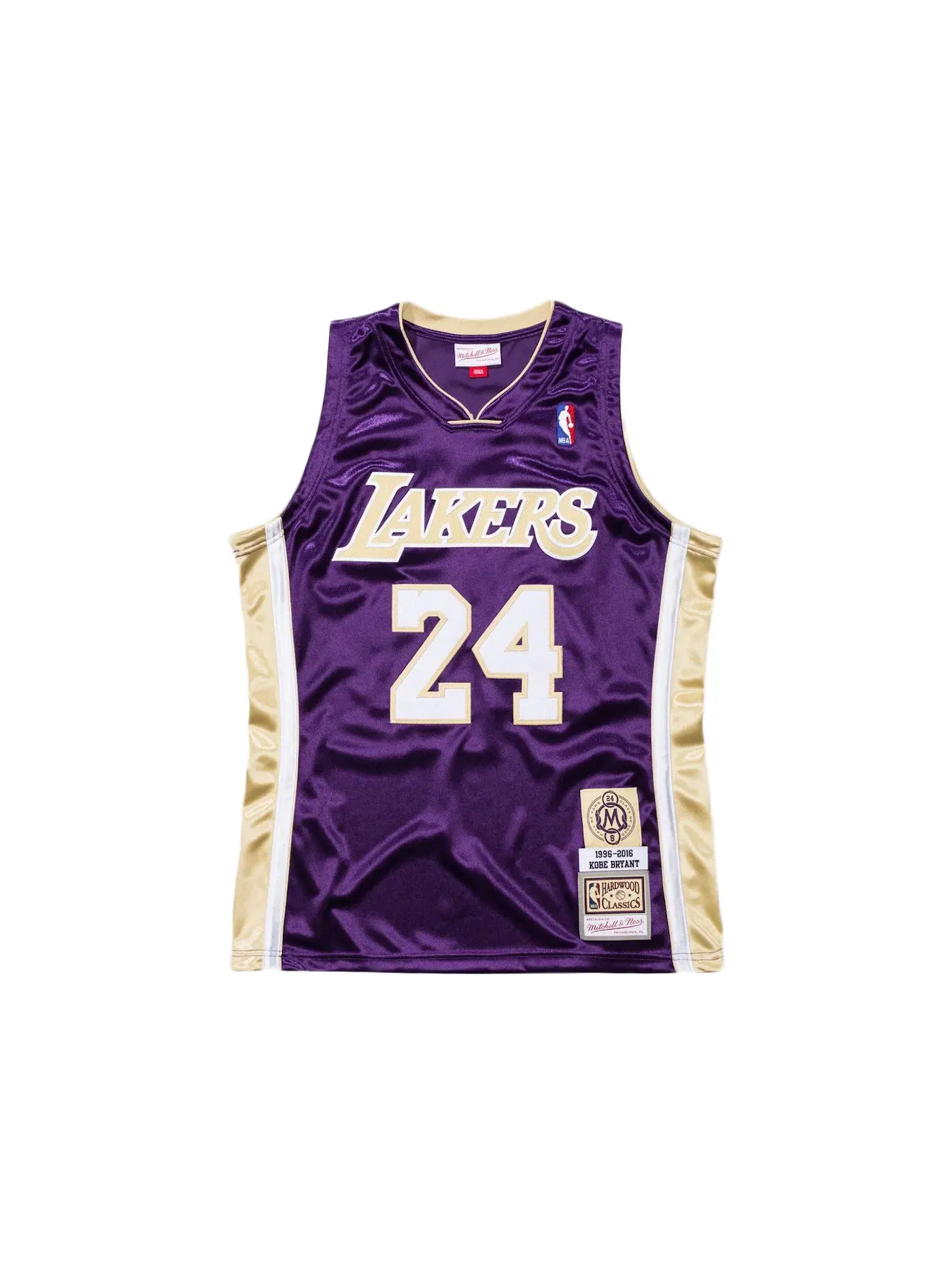 Мужская баскетбольная джерси с длинным рукавом Kobe Bryant HOF NBA Authentic Jersey Mitchell & Ness — изображение 1 из 2