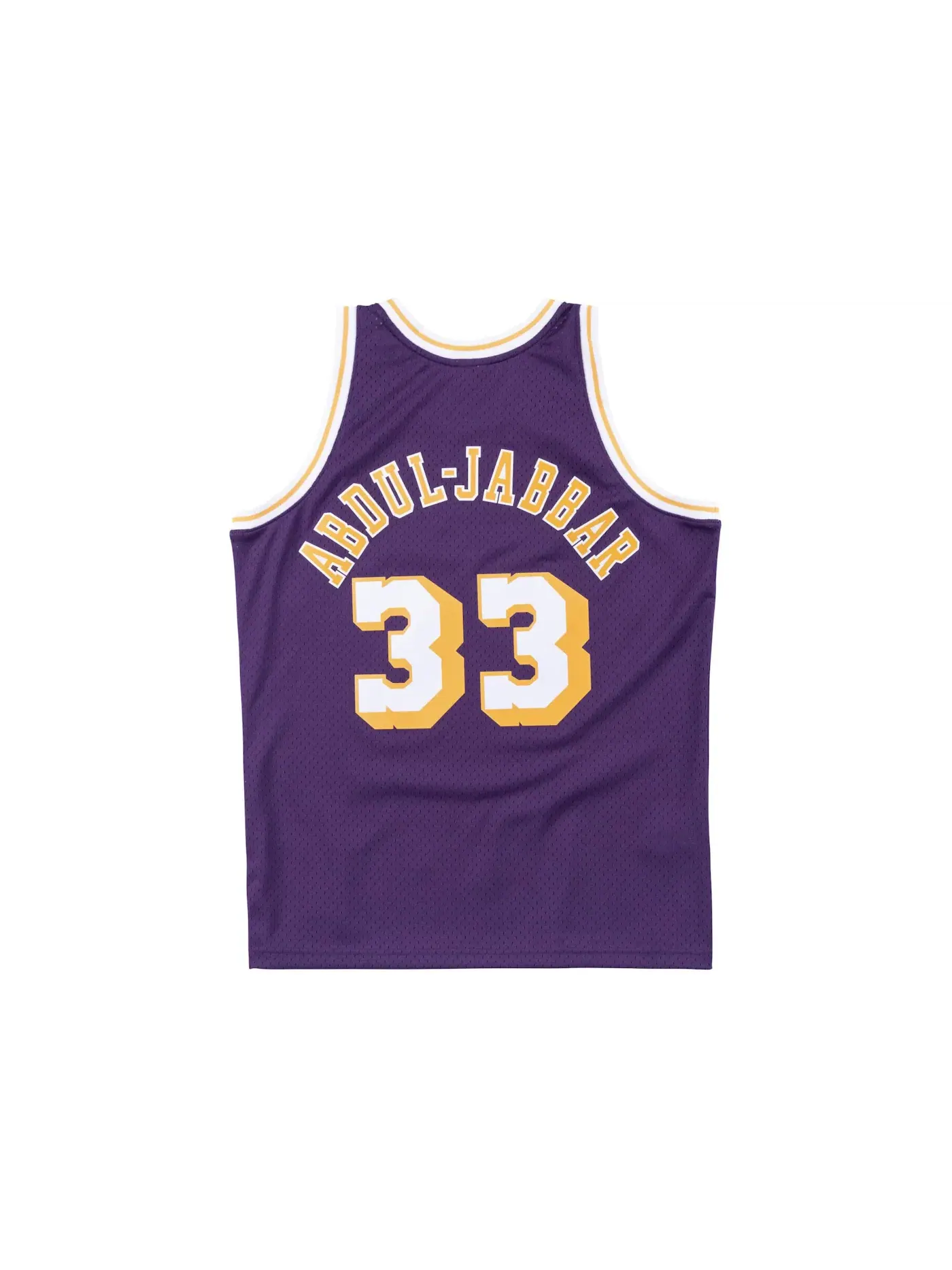 Мужская баскетбольная джерси Kareem Abdul-Jabbar Swingman Mitchell & Ness — изображение 2 из 2, фиолетовый