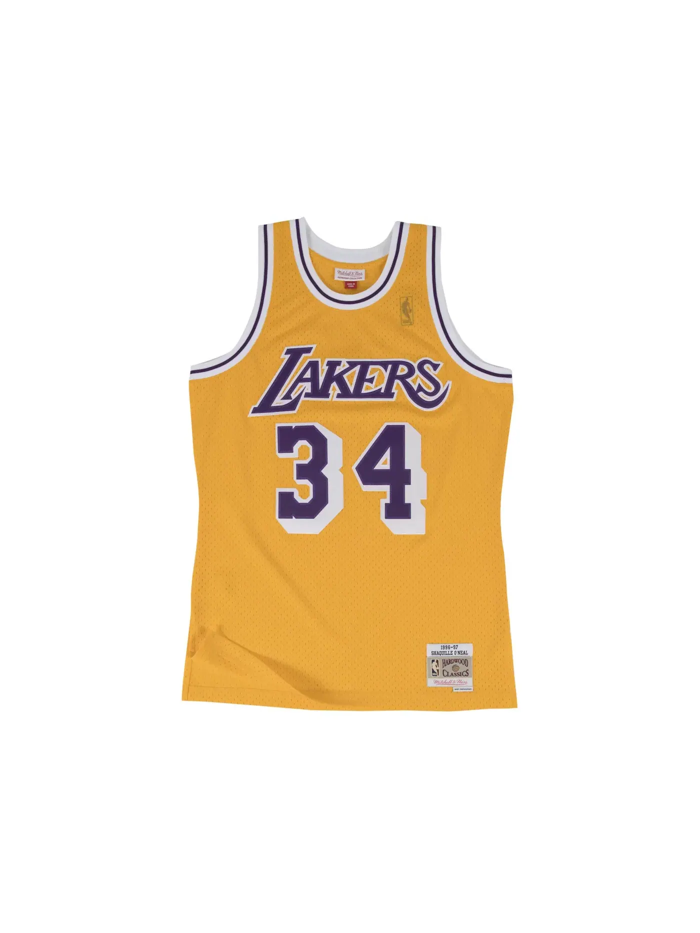 Мужская джерси с длинным рукавом Mitchell & Ness — изображение 1 из 2, светлый золотистый
