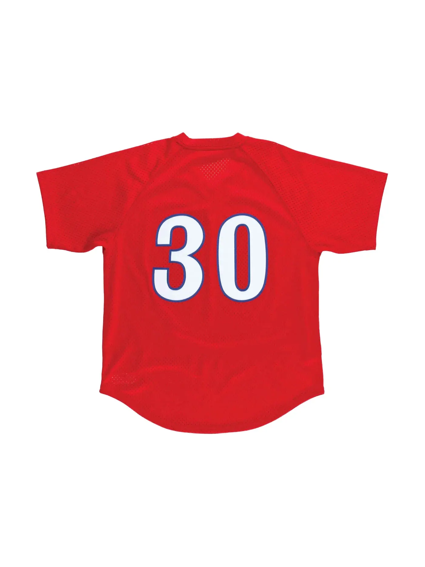 Мужская джерси с принтом Jersey Mitchell & Ness — изображение 2 из 2, алый