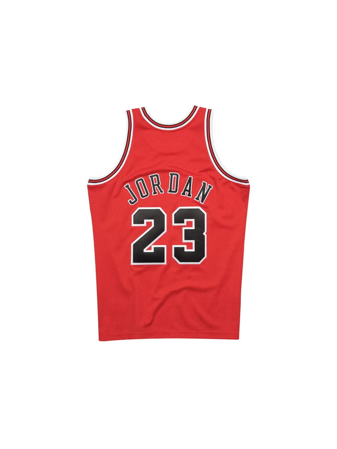 Мужская баскетбольная джерси с принтом Chicago Bulls 1997-98 Authentic Jersey Mitchell & Ness — изображение 2 из 2, красный