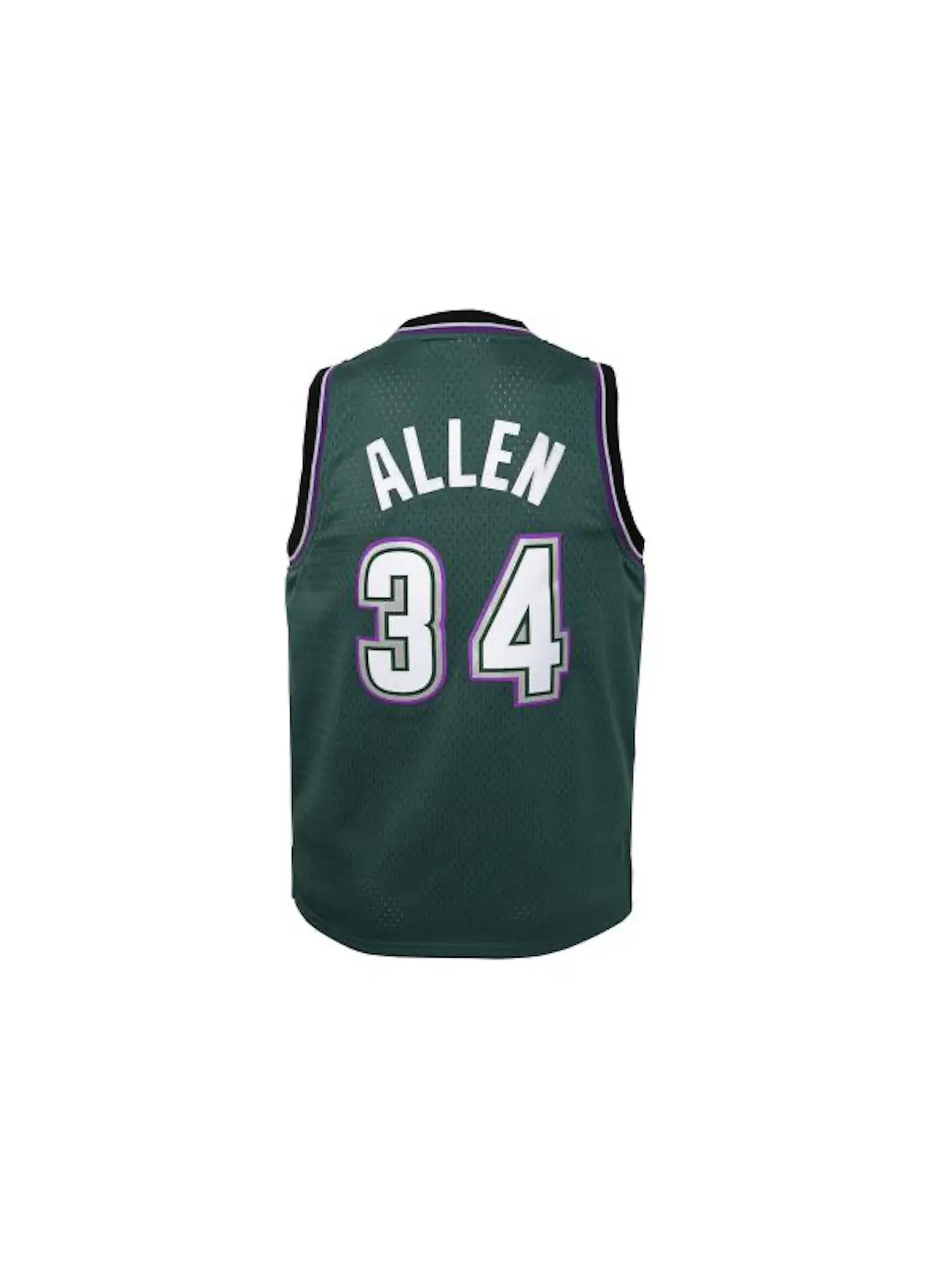 Детская баскетбольная джерси Milwaukee Bucks с принтом Ray Allen Mitchell & Ness — изображение 2 из 2, зеленый