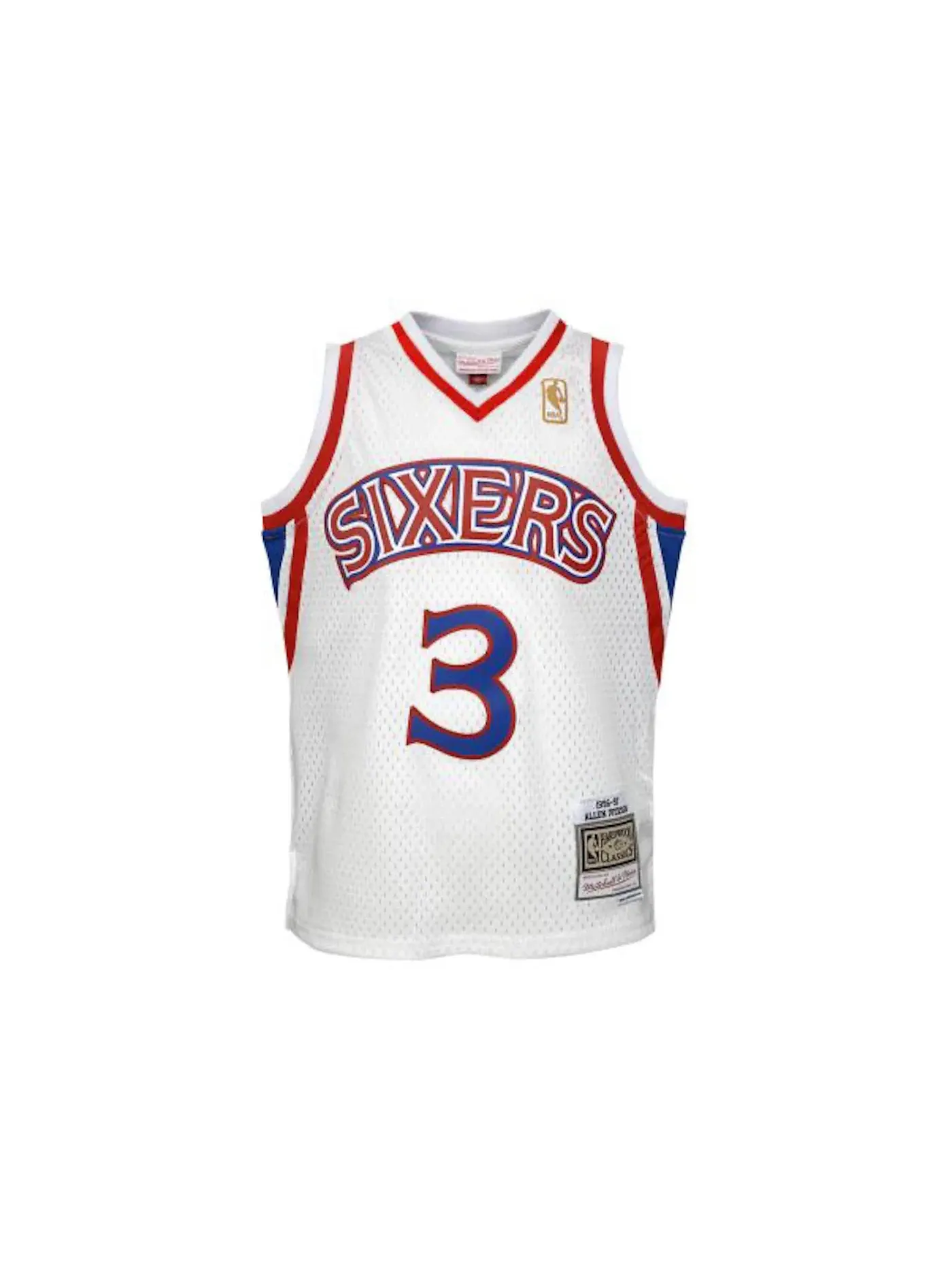Детская джерси с длинным рукавом Allen Iverson 1996-97 Swingman Home Mitchell & Ness — 1