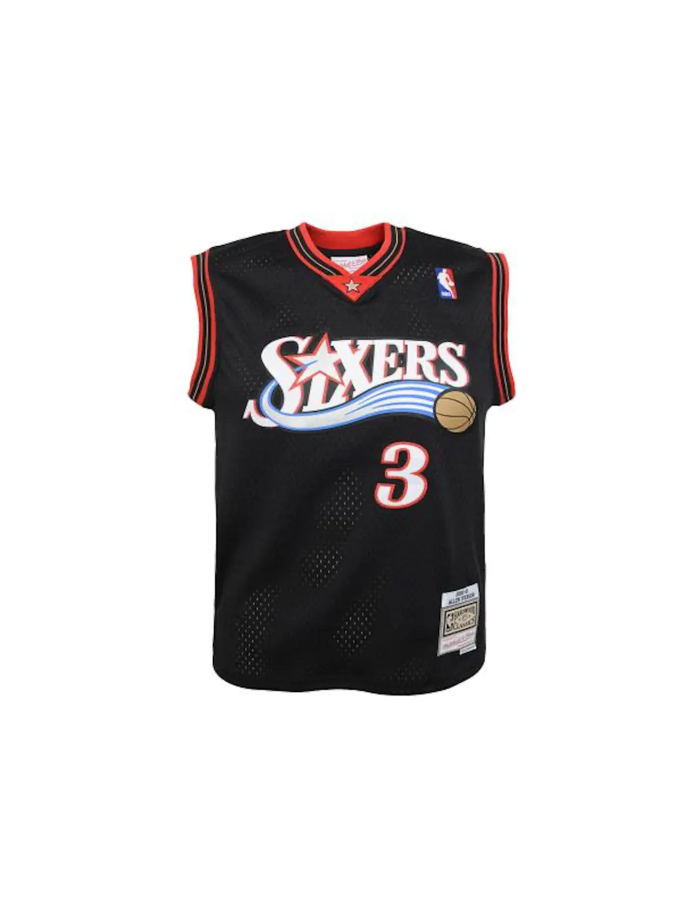 Детская баскетбольная джерси с длинным рукавом Mitchell & Ness — 1