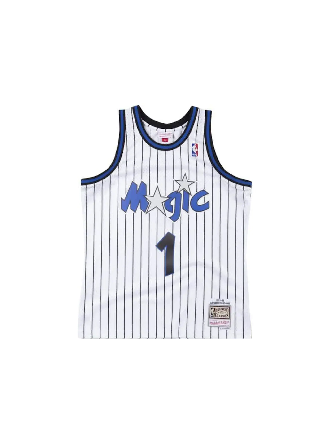 Мужская джерси с принтом Mitchell & Ness — изображение 1 из 2, белый