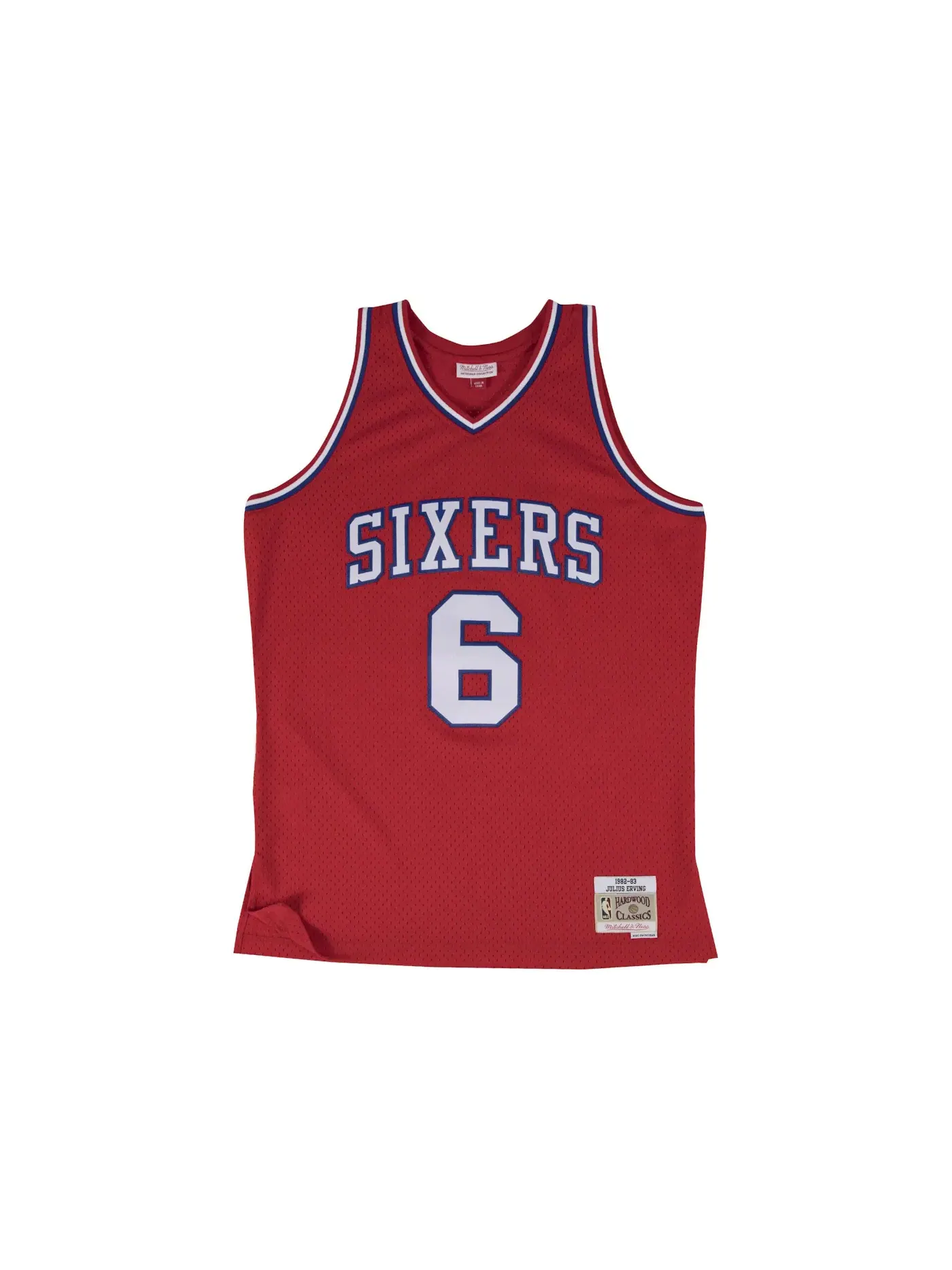 Мужская джерси с длинным рукавом Mitchell & Ness — изображение 1 из 2, алый
