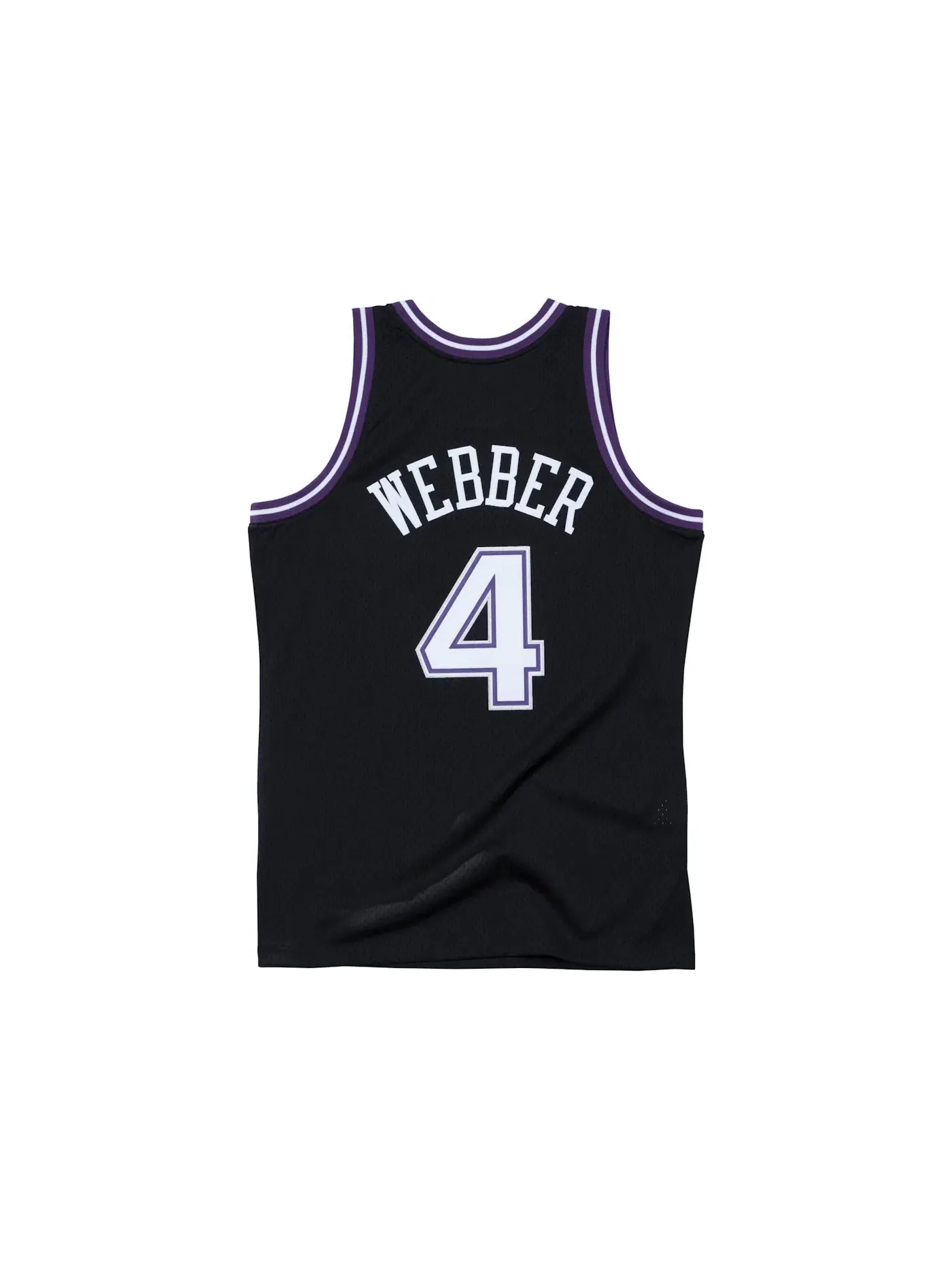 Мужская баскетбольная джерси с длинным рукавом Mitchell & Ness — изображение 2 из 2, черный