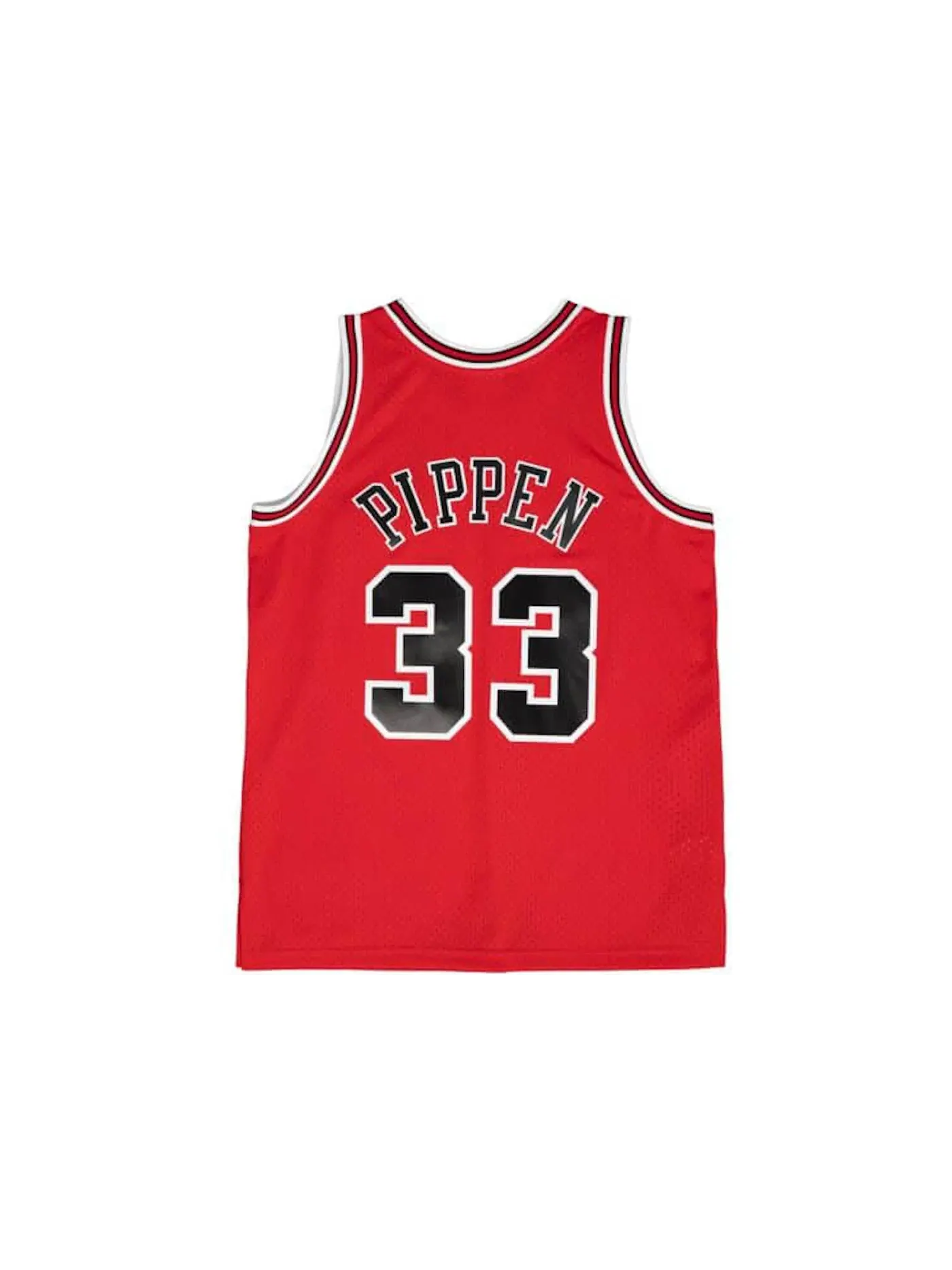 Мужская джерси с длинным рукавом Mitchell & Ness Scottie Pippen Chicago Bulls Alternate 2003-04 NBA Jersey, красный