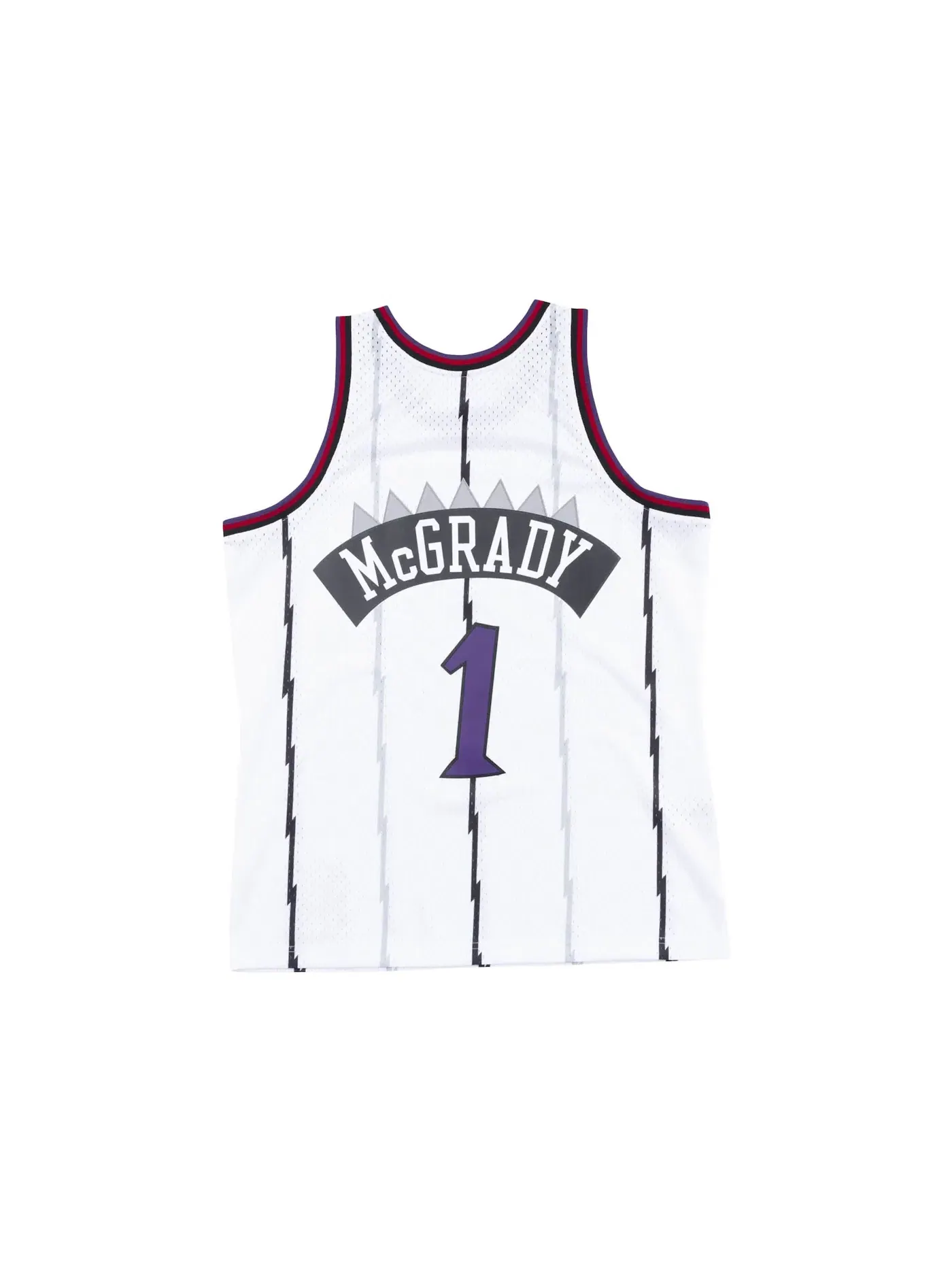 Мужская джерси с принтом Tracy McGrady Mitchell & Ness — изображение 2 из 2, белый