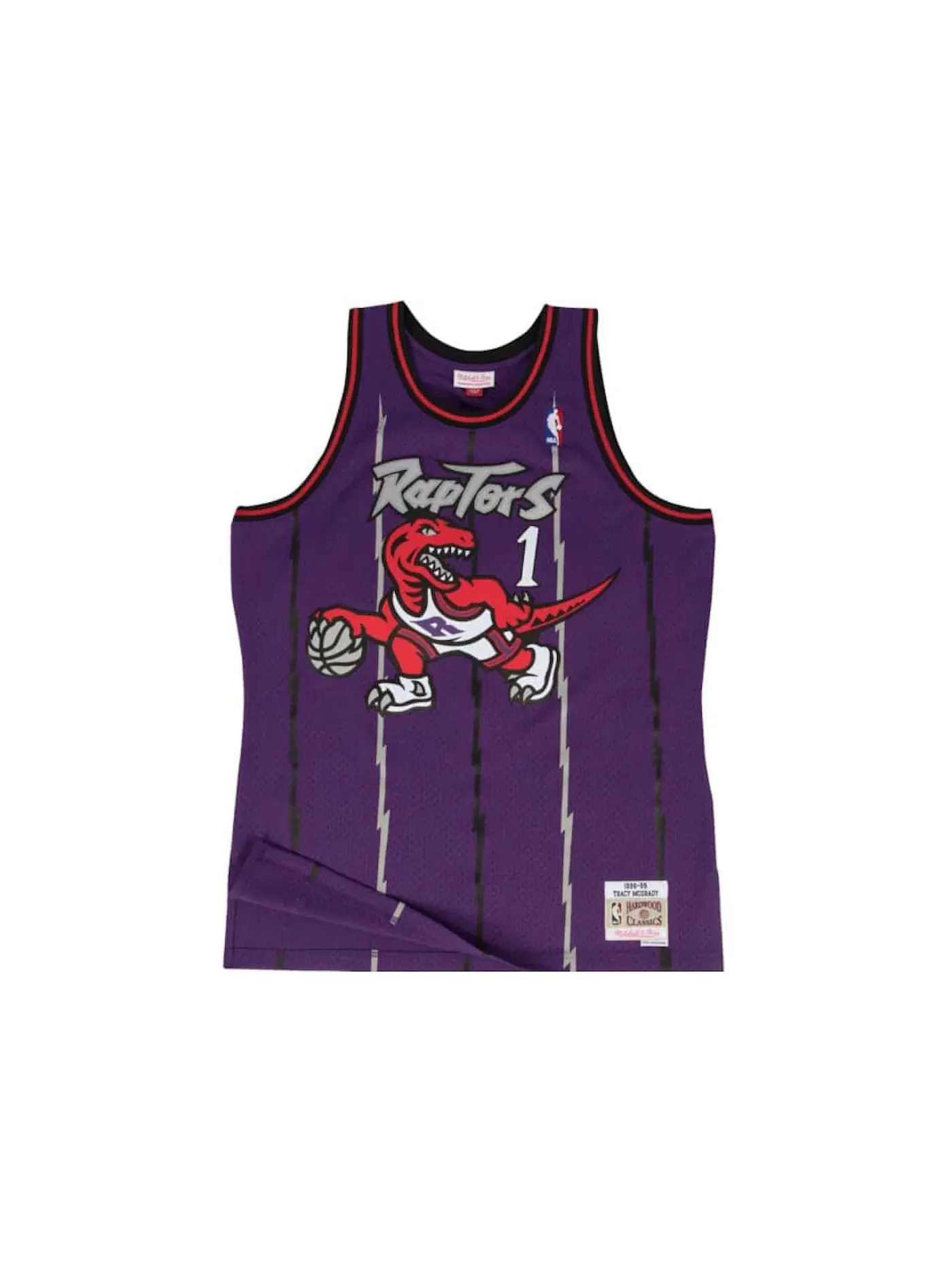 Мужская джерси с принтом Swingman Mitchell & Ness — изображение 1 из 2, фиолетовый