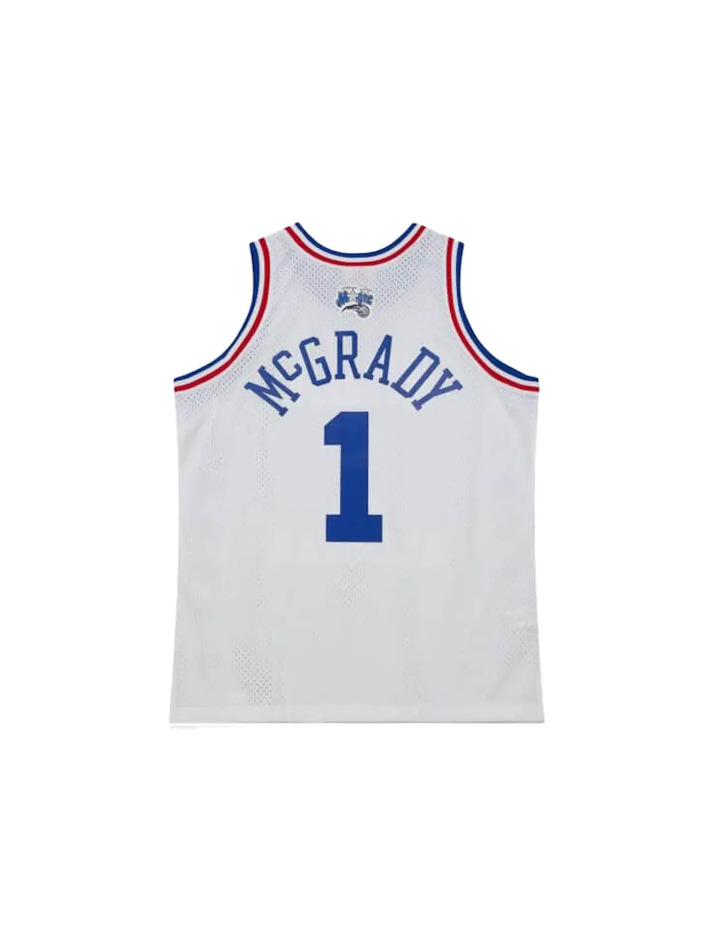 Мужская джерси с принтом Mitchell & Ness — изображение 2 из 2, белый