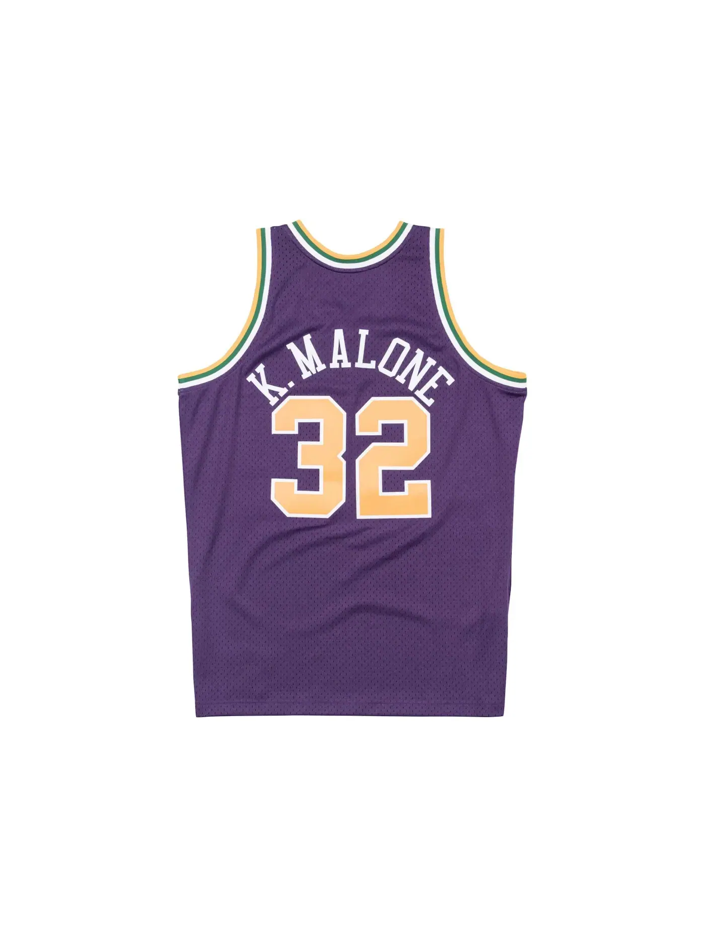 Мужская джерси с длинным рукавом Karl Malone Swingman Mitchell & Ness — изображение 2 из 2, фиолетовый