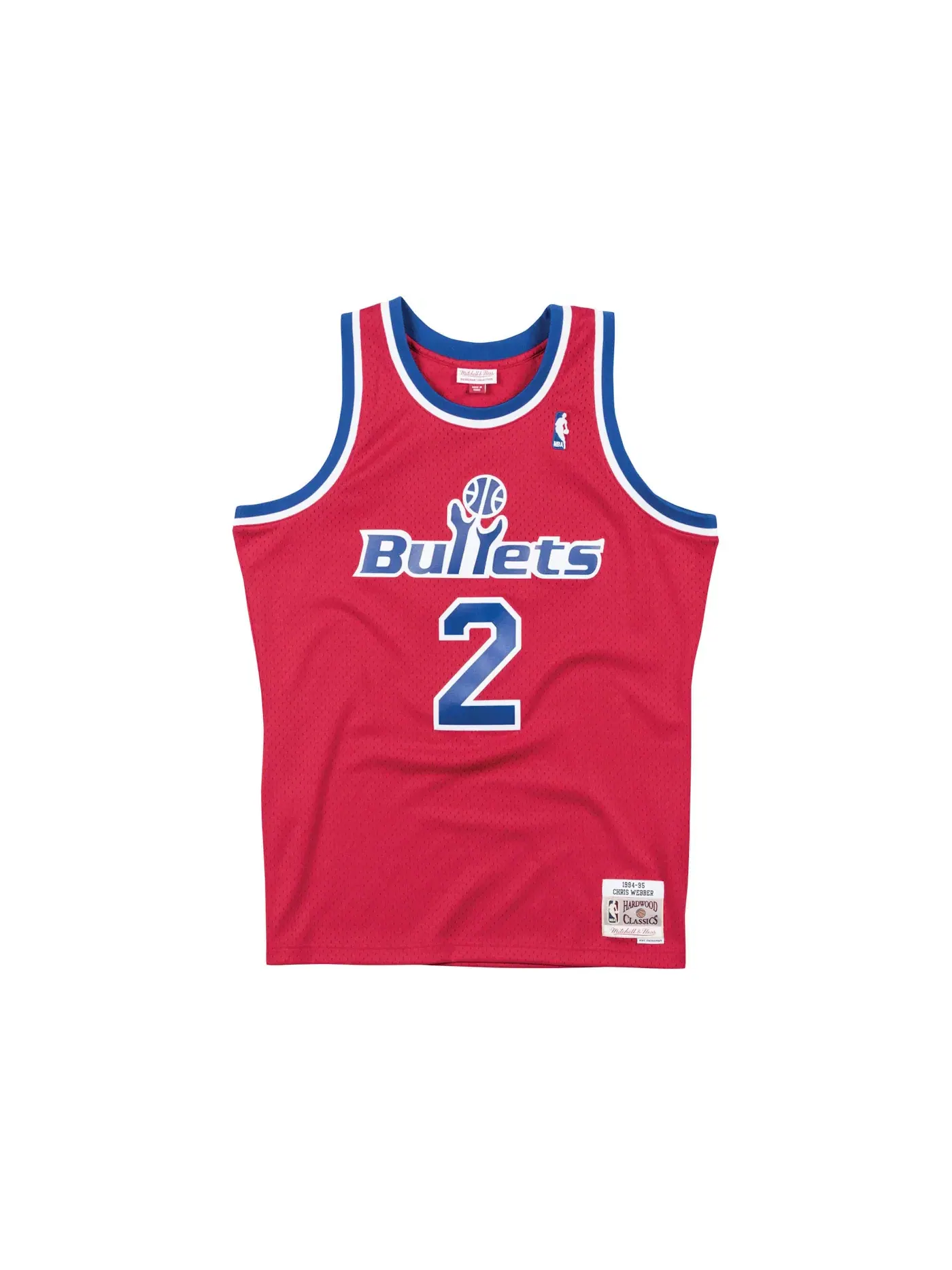 Мужская джерси с принтом Mitchell & Ness Washington Bullets Road 1994-95 Chris Webber Swingman Jersey — изображение 1 из 2