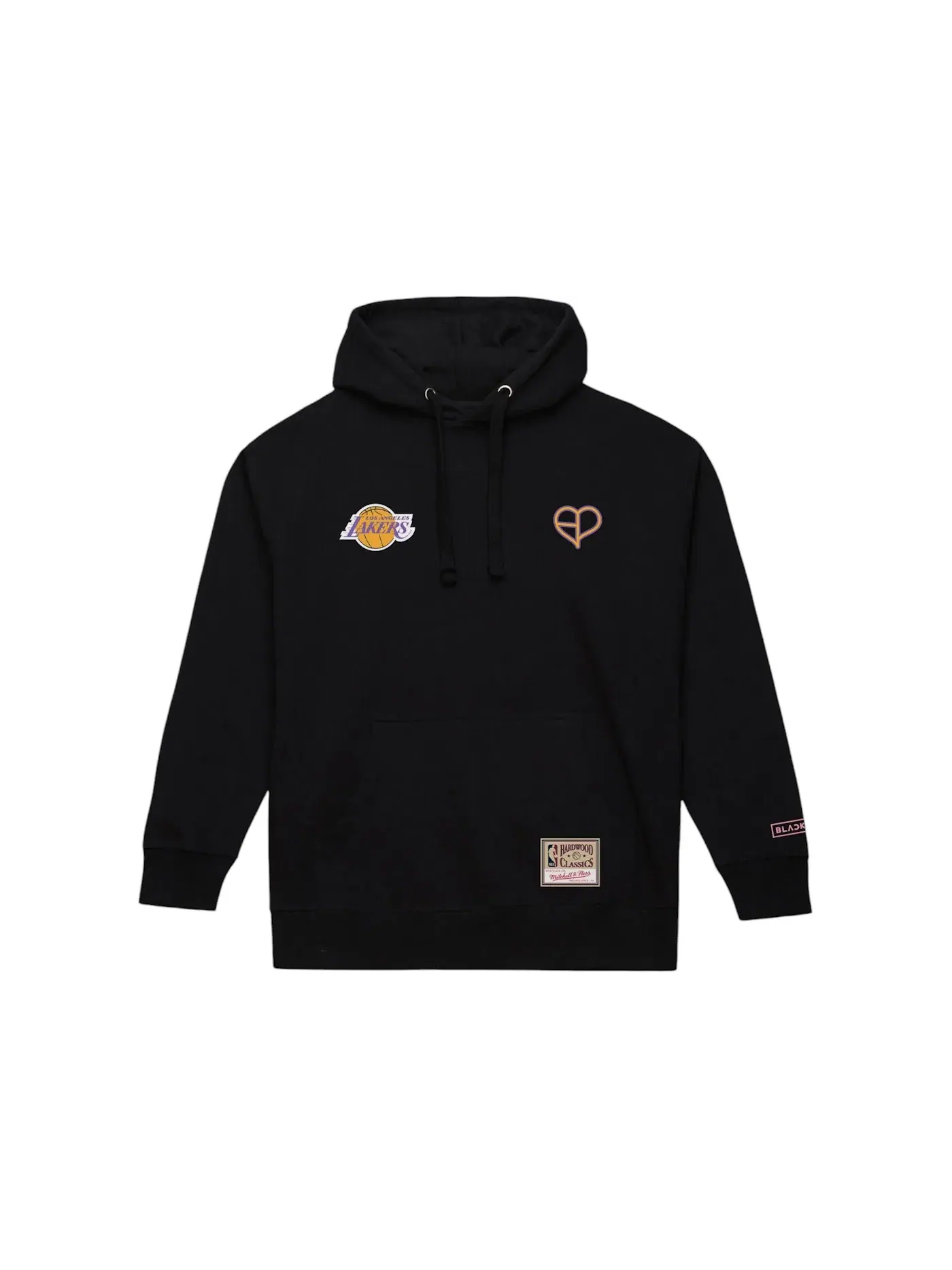 Унисекс худи Mitchell & Ness x BLACKPINK Los Angeles Lakers — изображение 1 из 1, черный