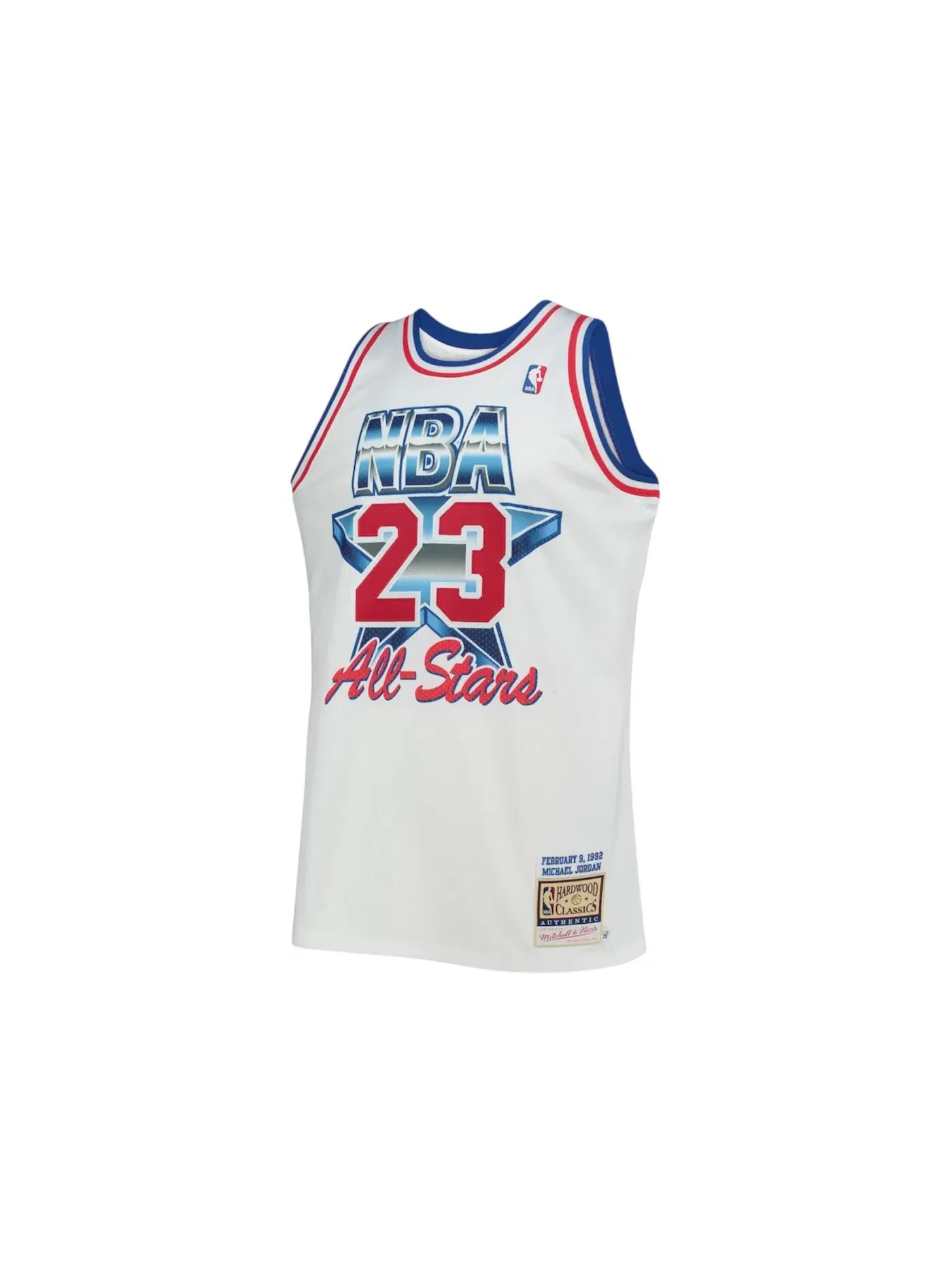Мужская джерси с длинным рукавом Mitchell & Ness — изображение 1 из 2, белый