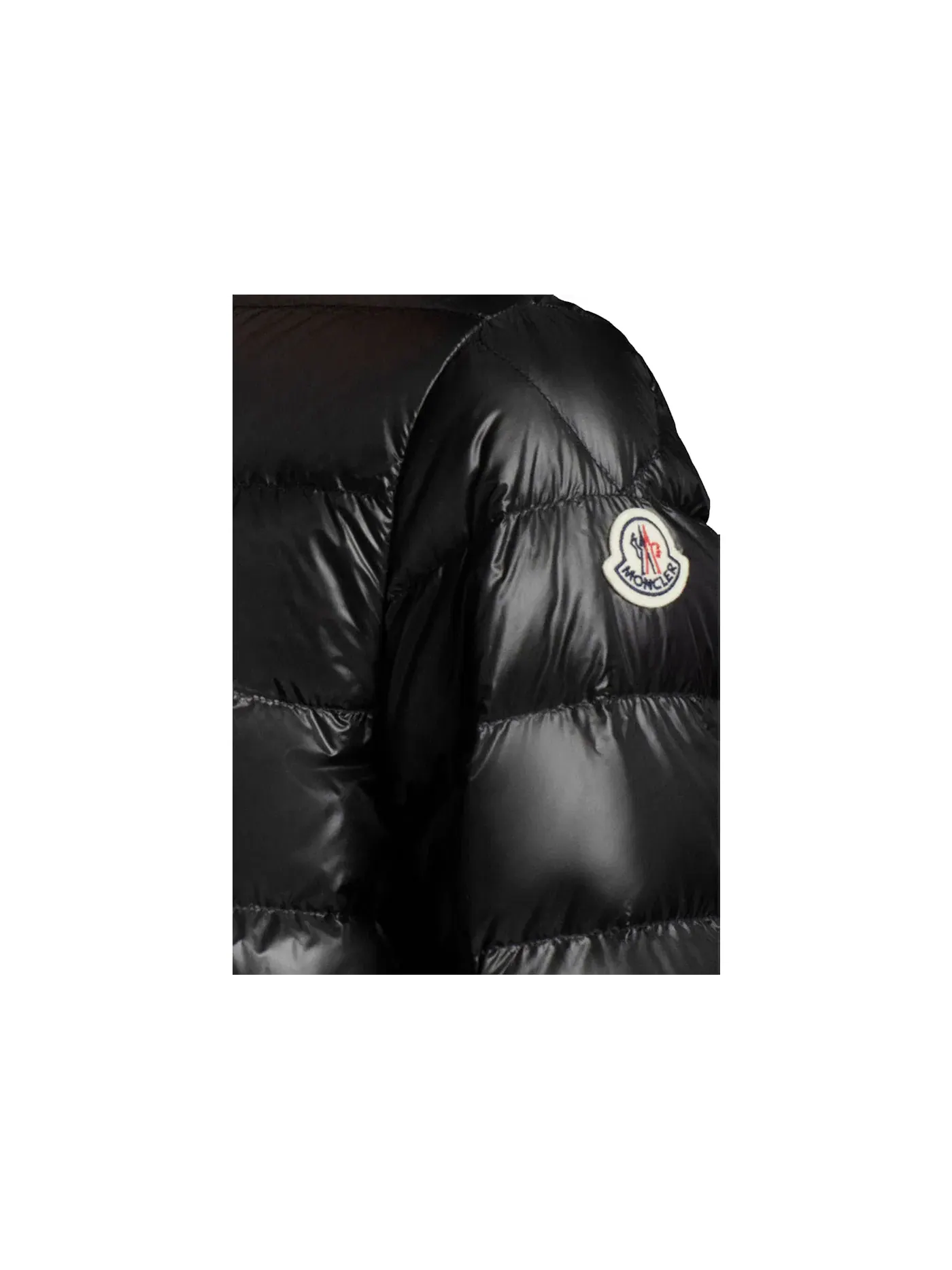 Мужская короткая пуховая куртка Moncler — изображение 2 из 4, черный