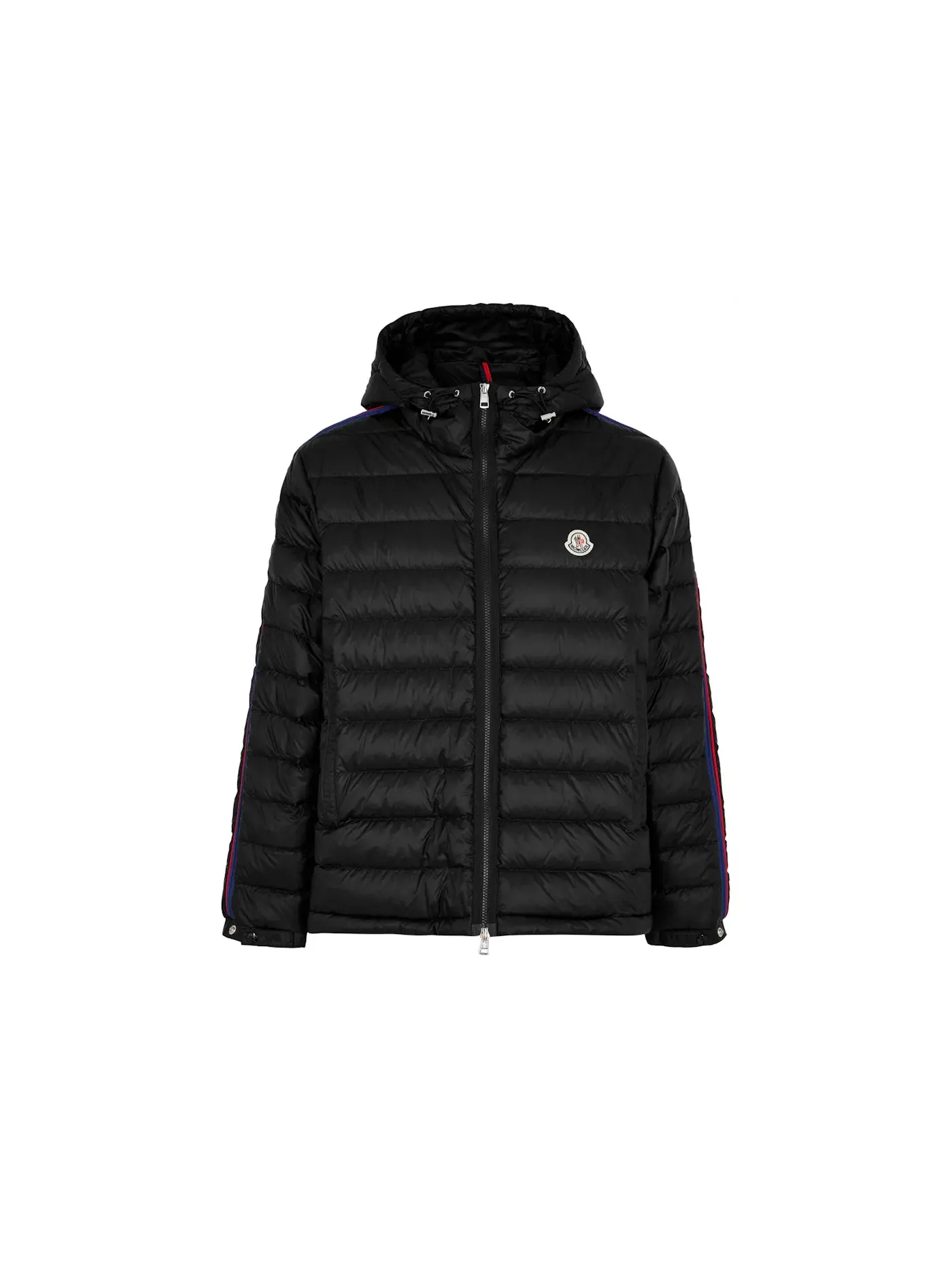 Мужская короткая пуховая куртка Moncler — изображение 1 из 2, черный
