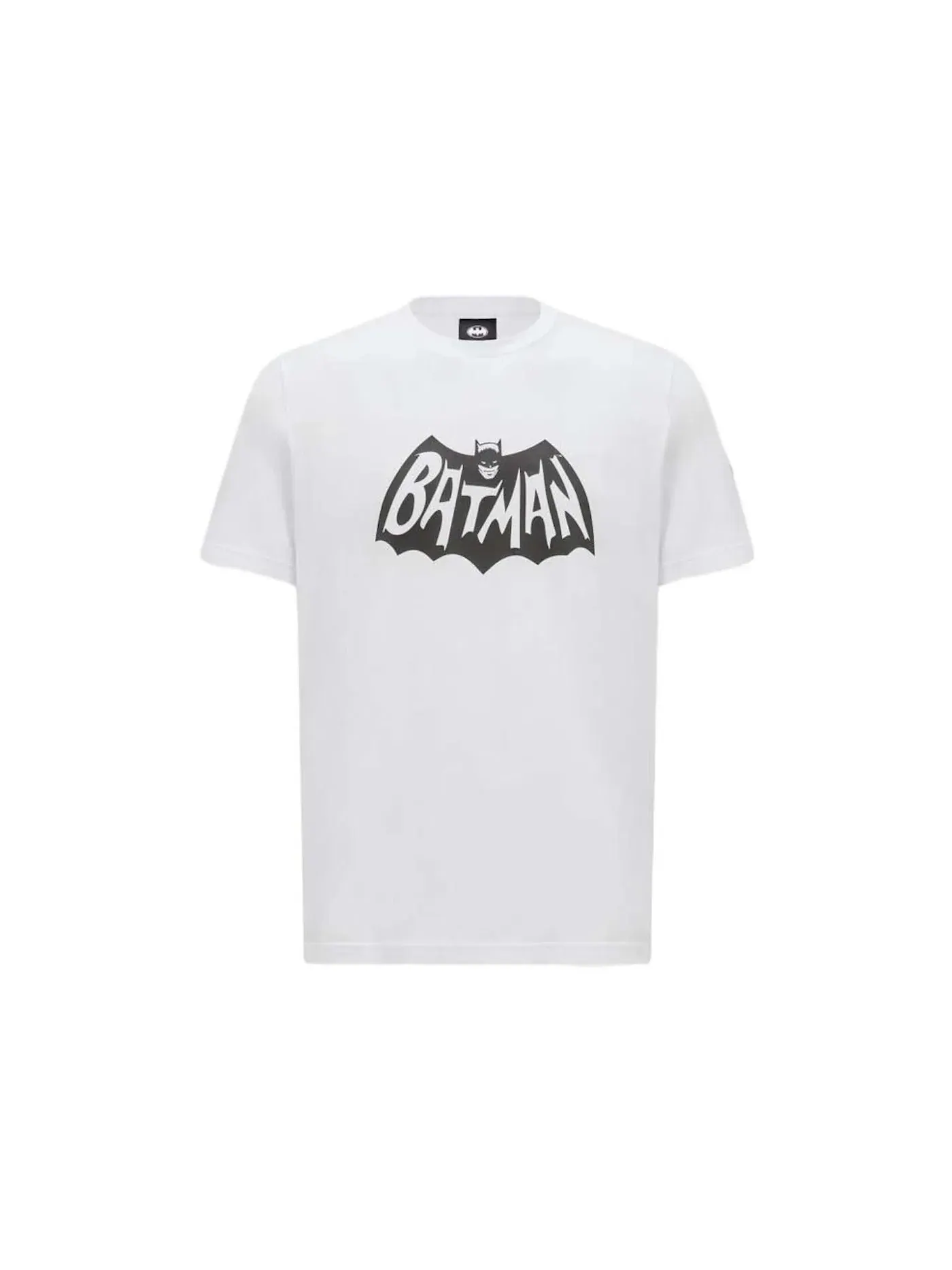 Мужская футболка с принтом Batman Logo Moncler — изображение 1 из 1, белый
