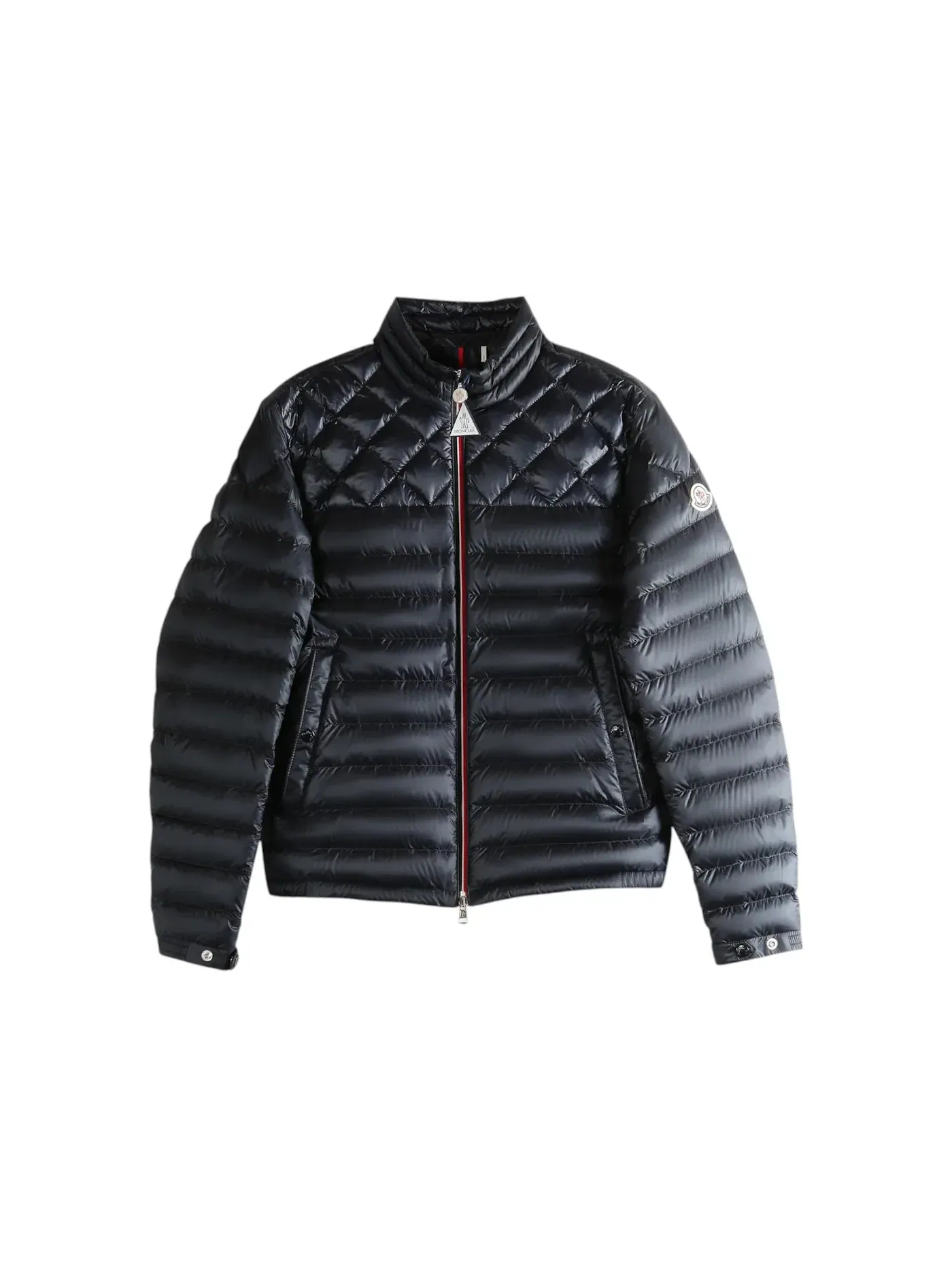 Мужская куртка с молнией Benamou Moncler — изображение 1 из 1, синий