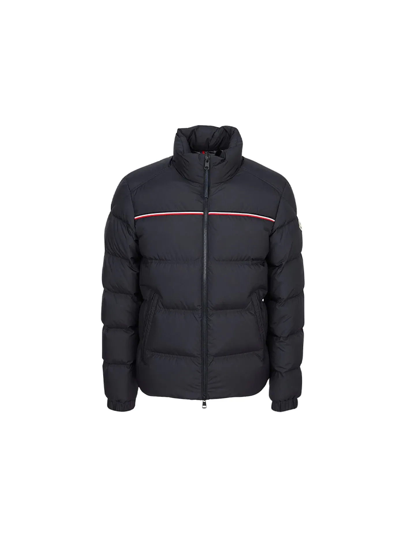 Мужской джемпер с набивкой Moncler Bouvaque — изображение 1 из 1, темно-синий