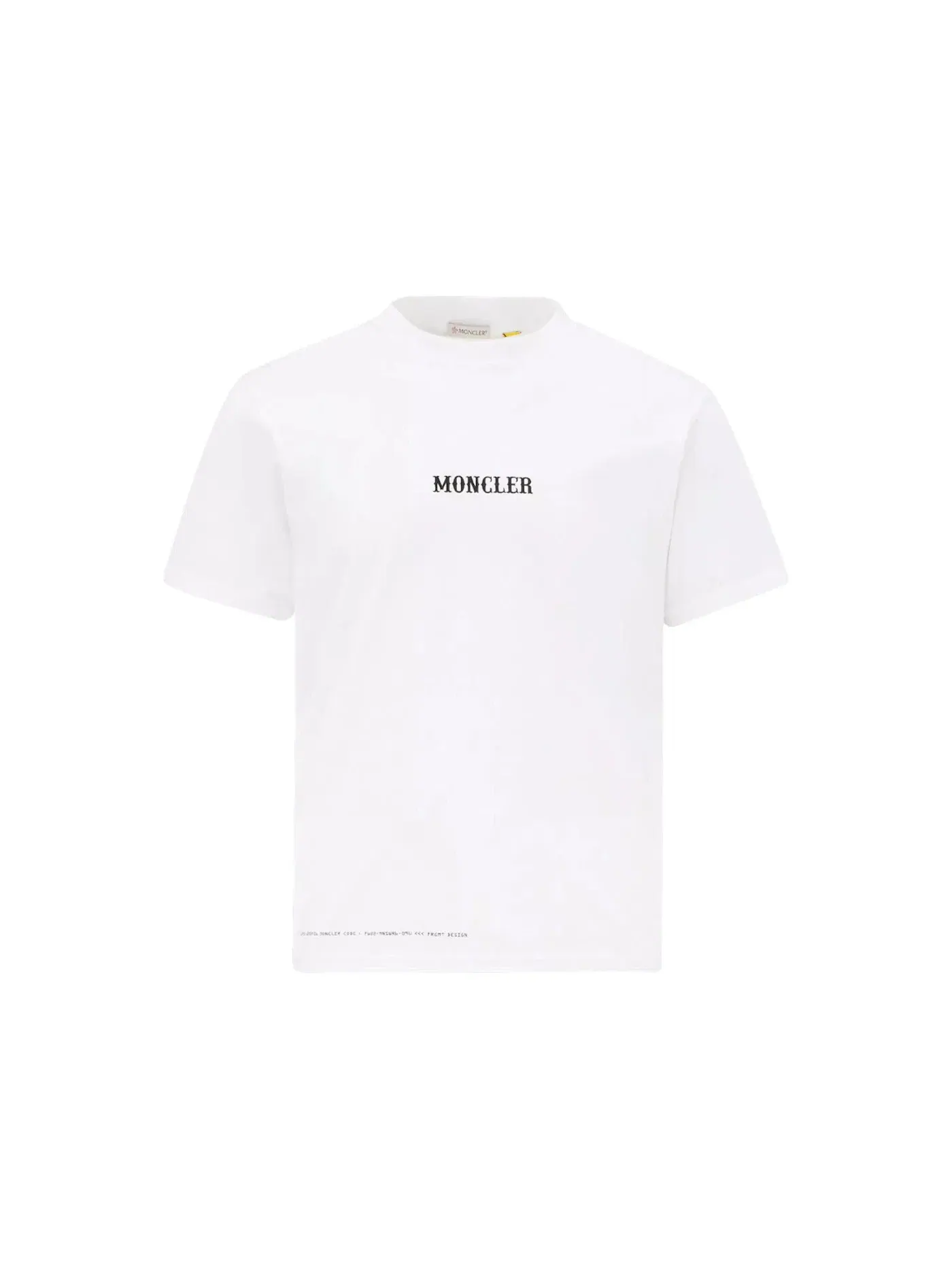 Мужская футболка с принтом Moncler Hiroshi Fujiwara x Fragment Circus Motif T-Shirt — изображение 1 из 2, белый