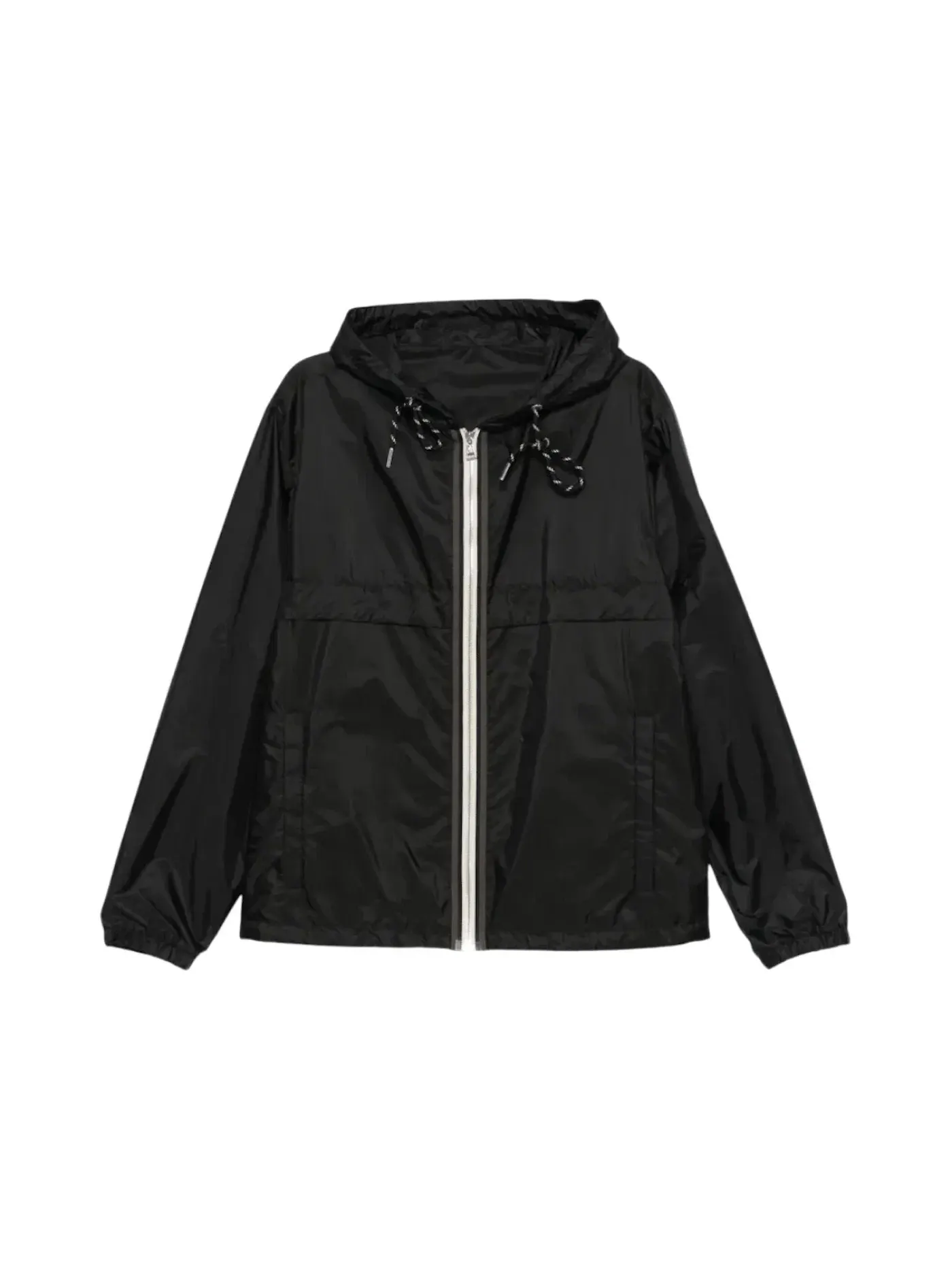 Мужская куртка с капюшоном Moncler Hooded Badge Nidge Jacket — изображение 1 из 1, черный
