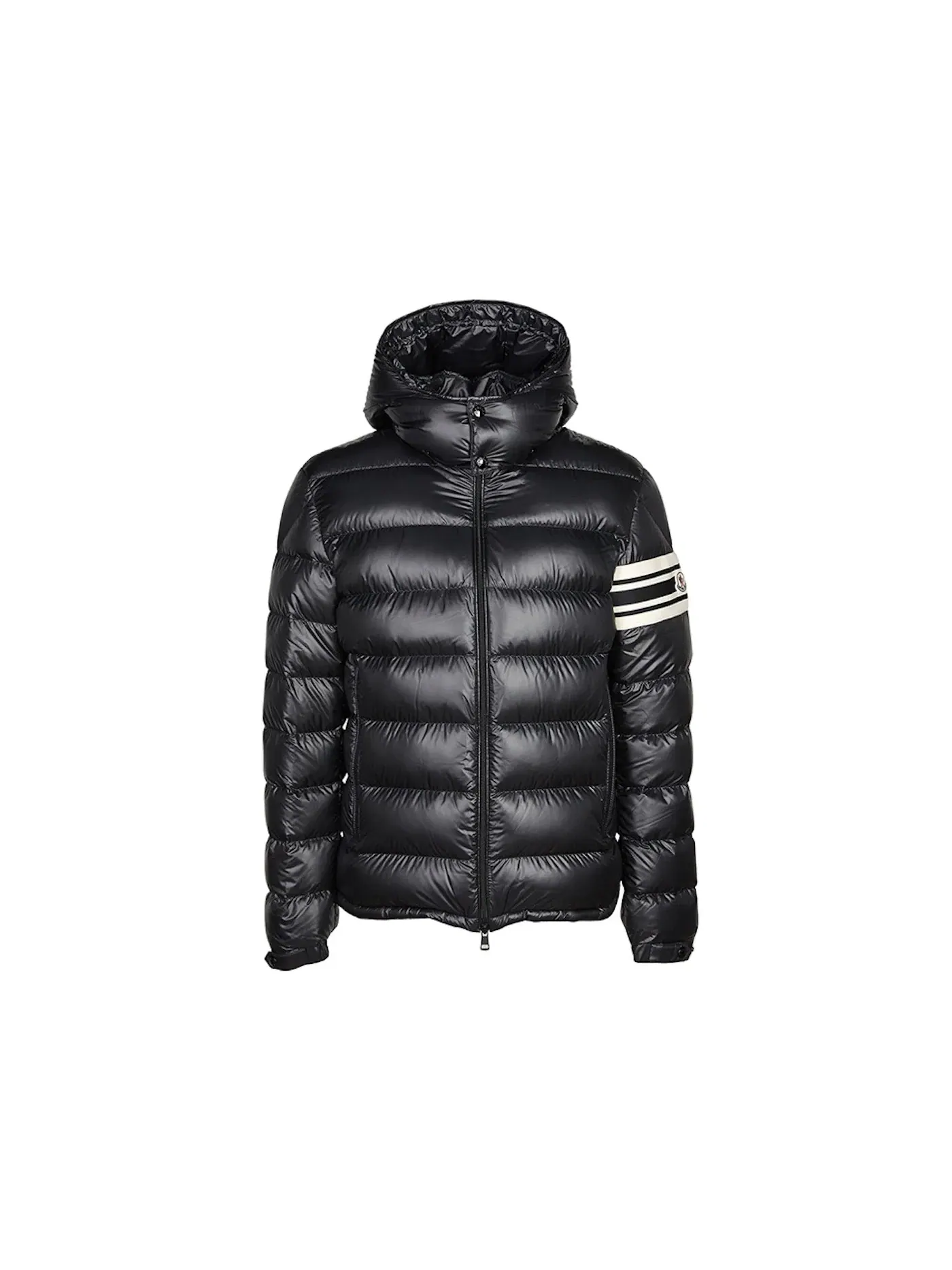 Мужской свитер из пухового наполнителя Moncler — изображение 1 из 1, черный