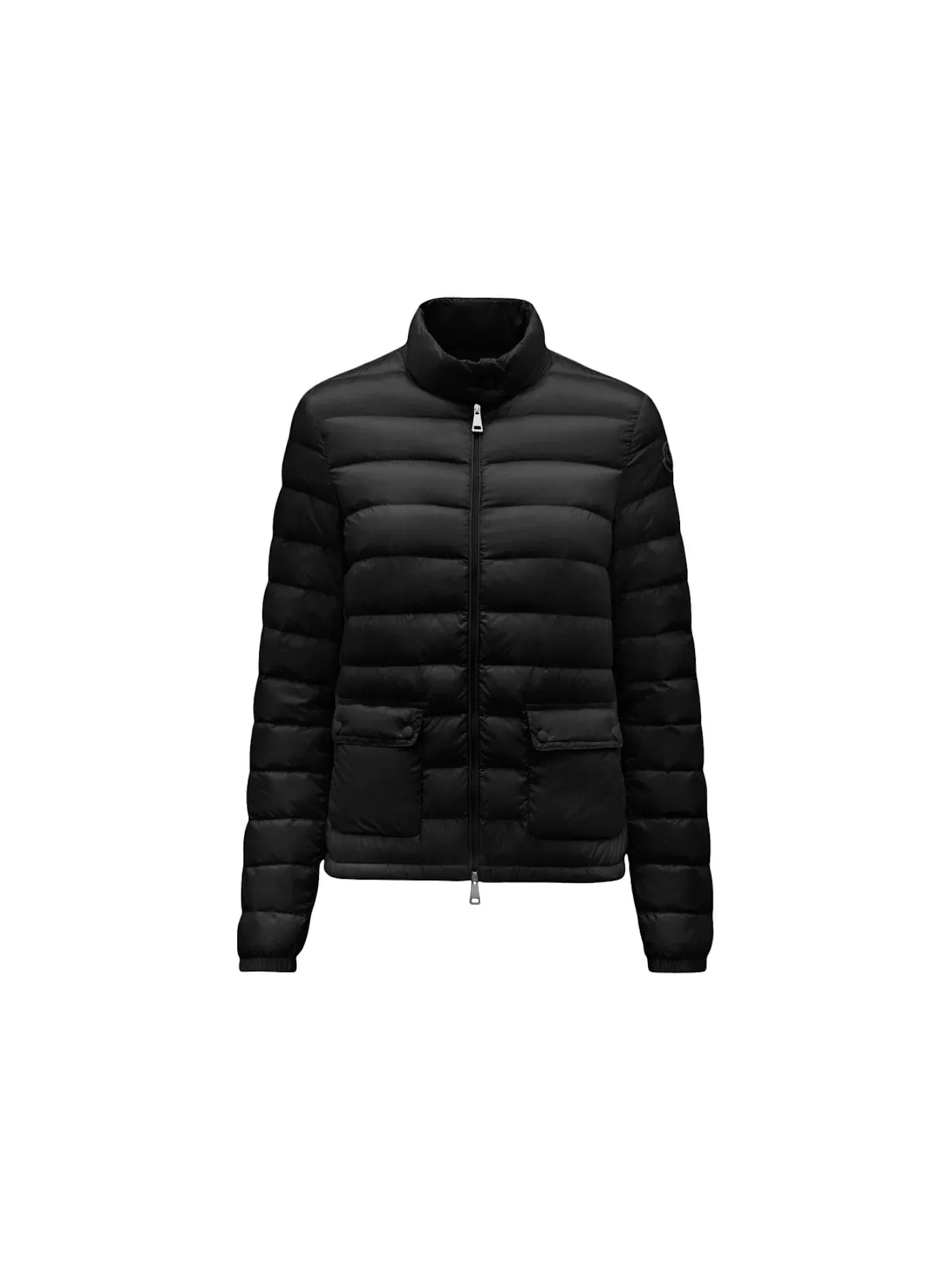 Женская короткая пуховая куртка Moncler — изображение 1 из 3, черный