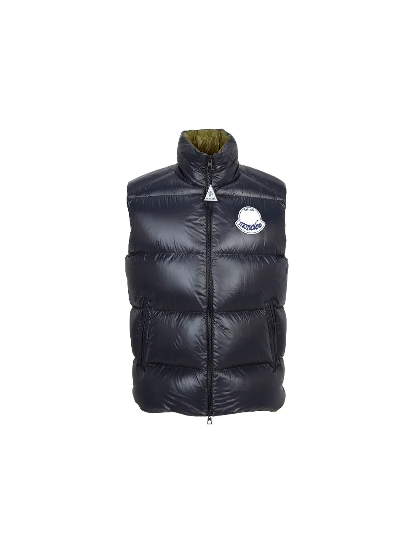 Мужской жилет с наполнителем Moncler — изображение 1 из 1, темно-синий