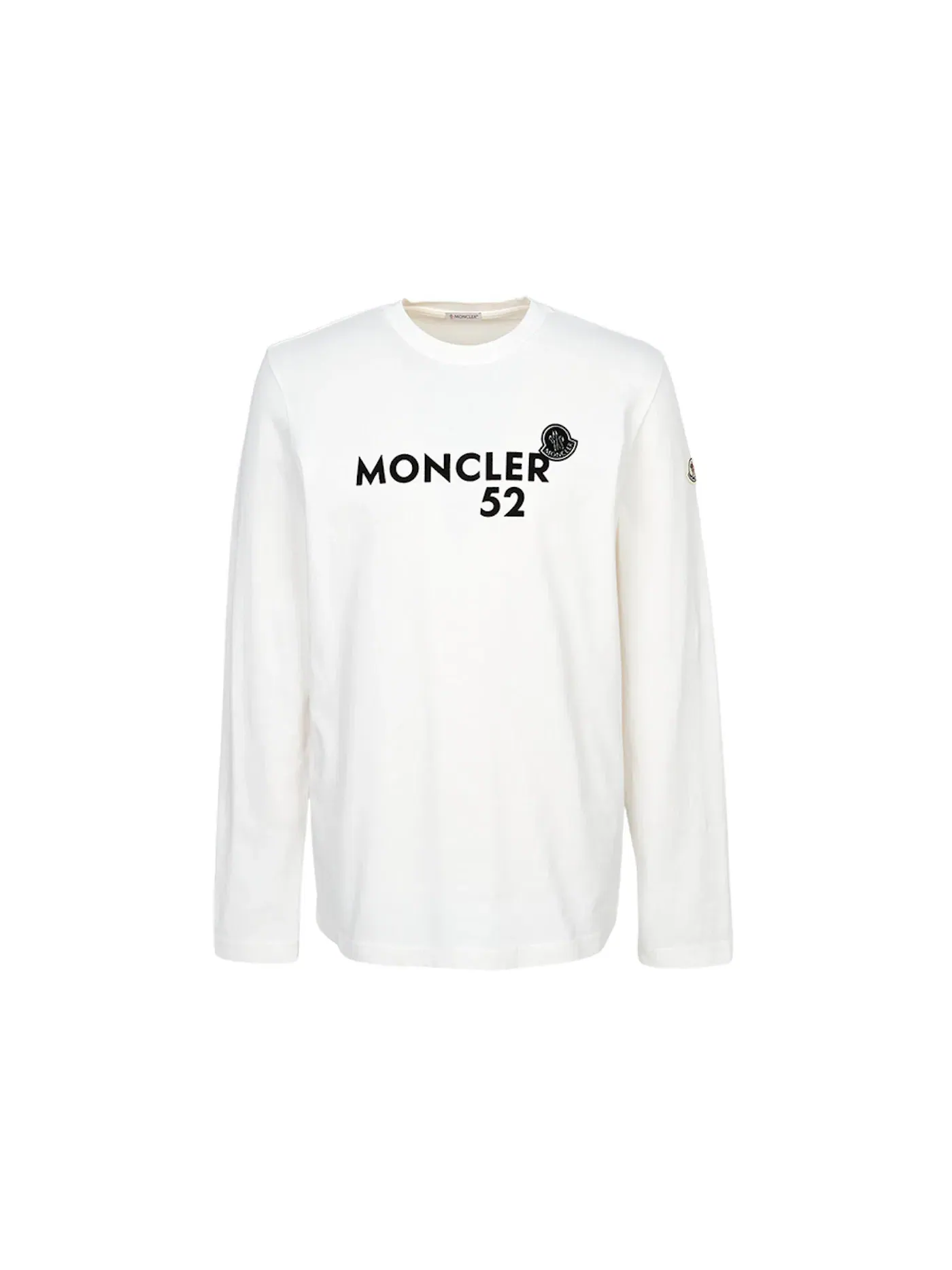 Мужская футболка с длинным рукавом Moncler — изображение 1 из 1, белый