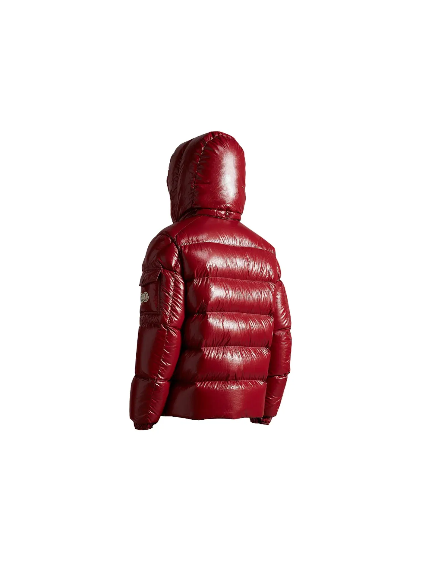 Мужская короткая куртка Maya 70th Anniversary Special Edition Moncler — изображение 2 из 2, красный